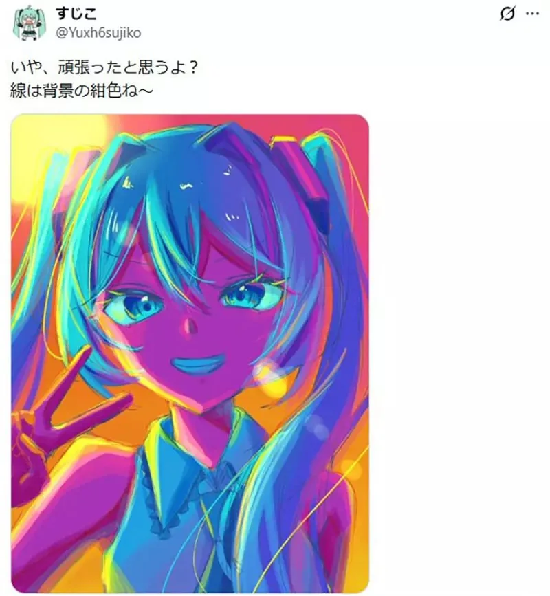 日本網友發起《ibisPaint配色繪圖挑戰》你有辦法只能用這些顏色畫畫嗎？｜高清图片集