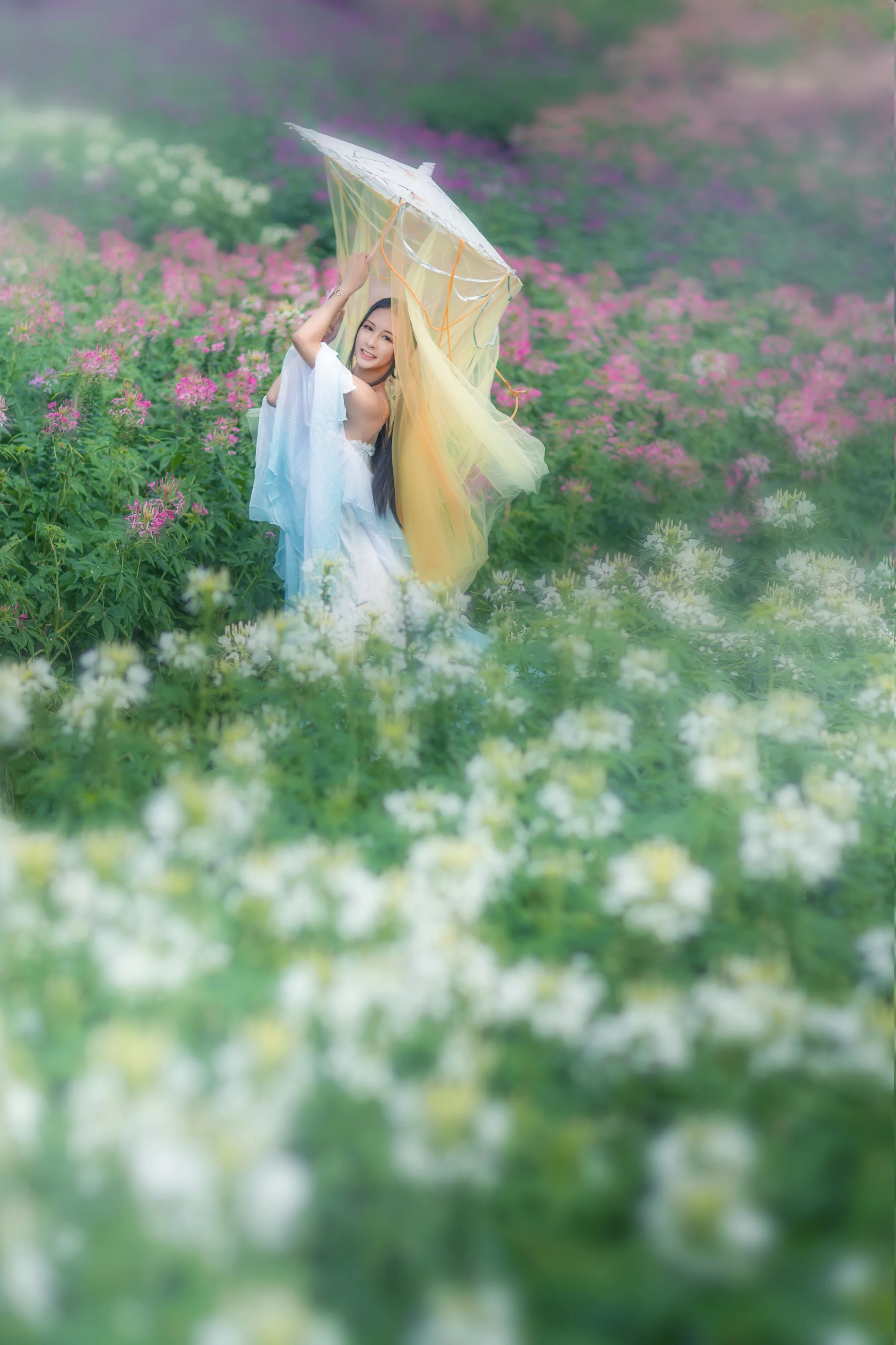 【COS写真正片/瑶音】逆水寒·清露瑶兰