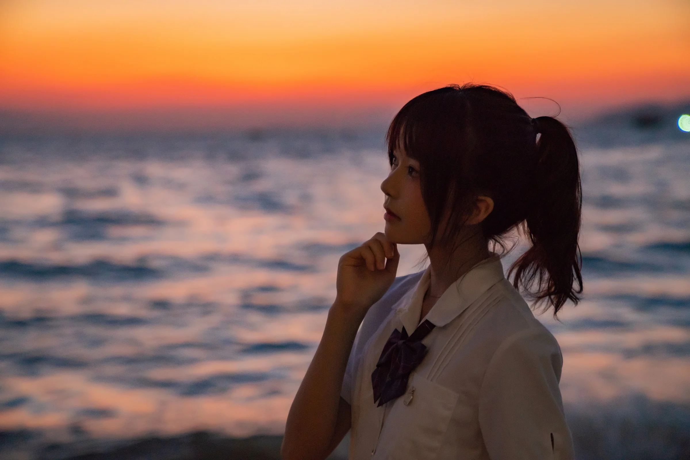 桜桃喵 – 逐海 [17P]｜高清图片集