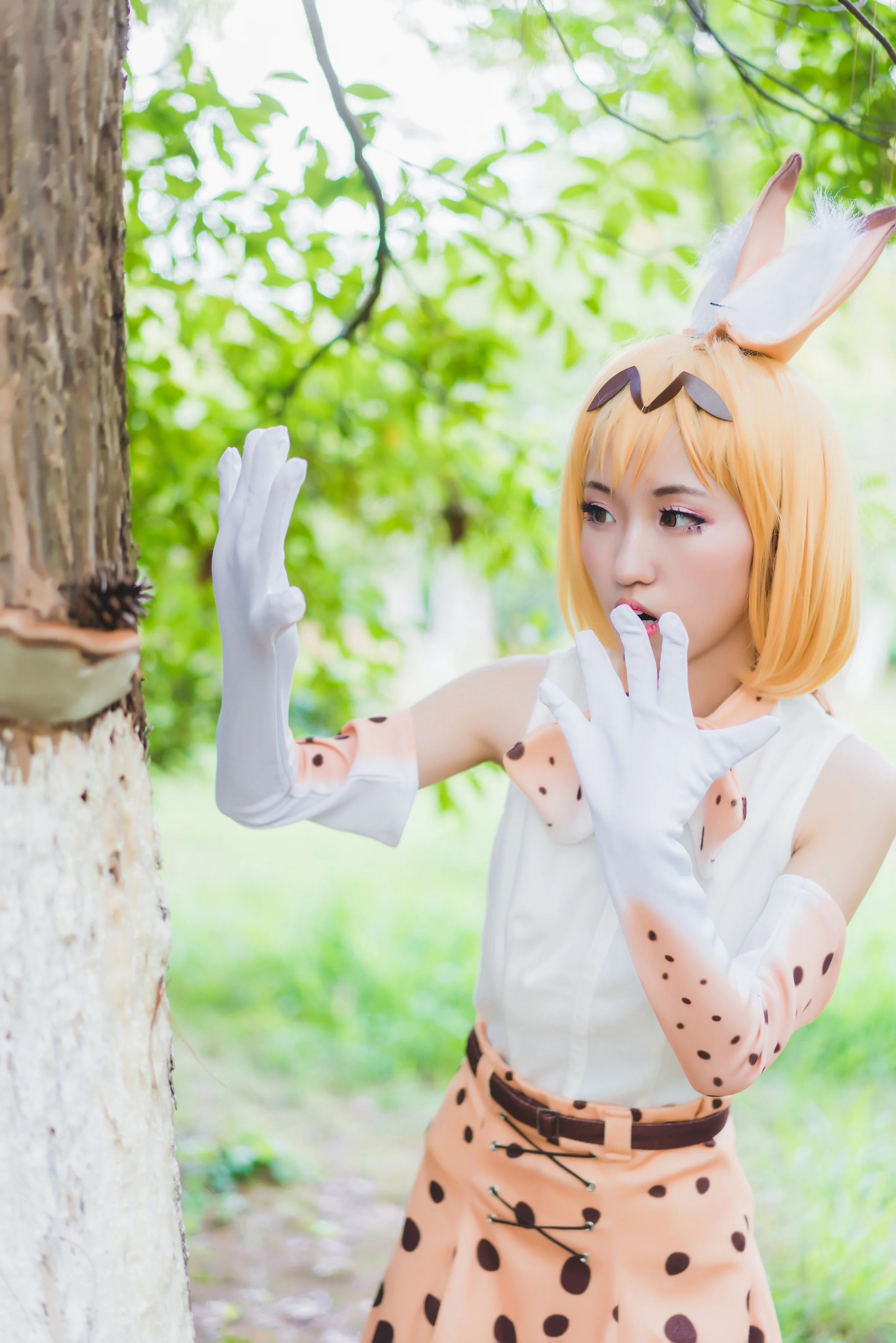 兽娘动物园薮猫COS写真