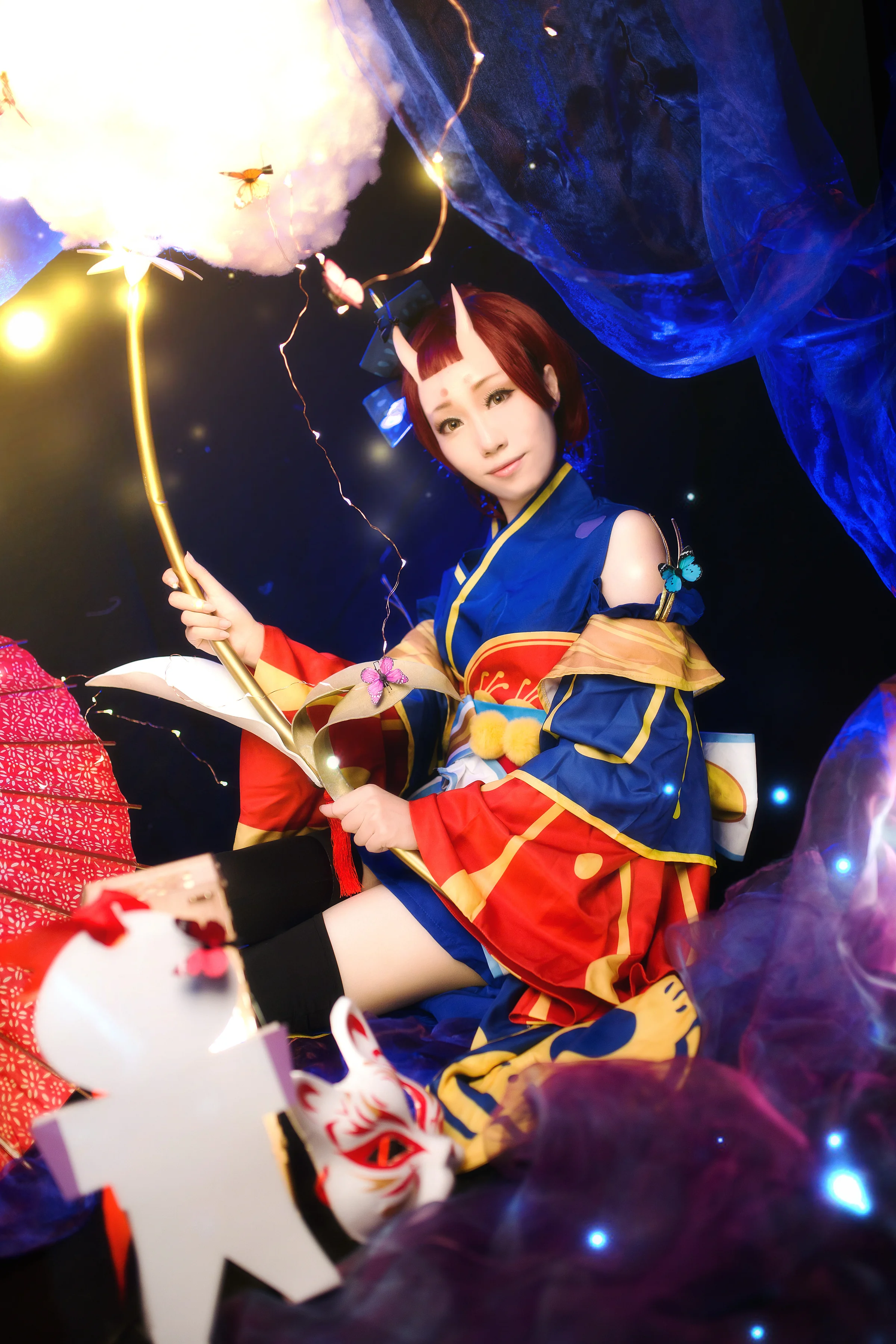 阴阳师 萤草 COS写真 神様、お慈悲を/枯れ木に花咲さか