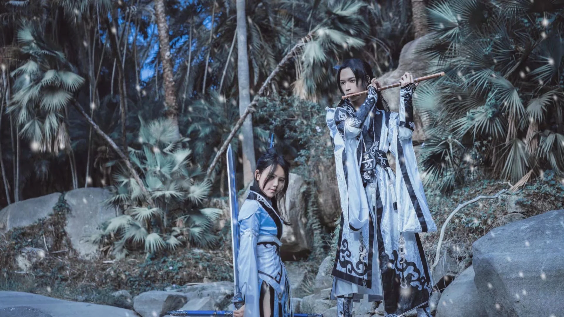 剑侠情缘三 道长道姑COS写真