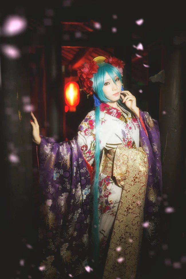 VOCALOID 雨梦楼 miku COS写真