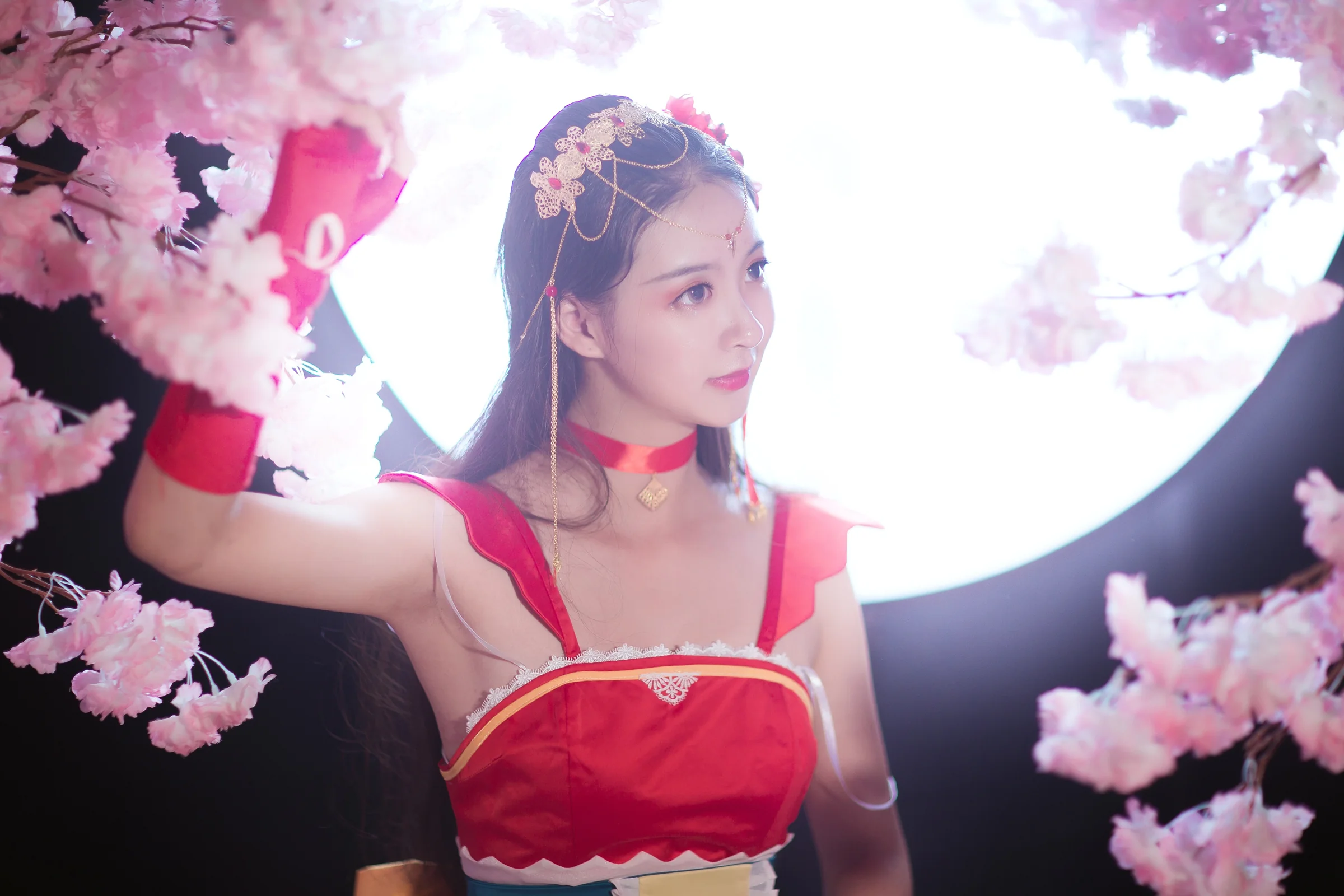 三国杀·小乔·花好月圆COS写真