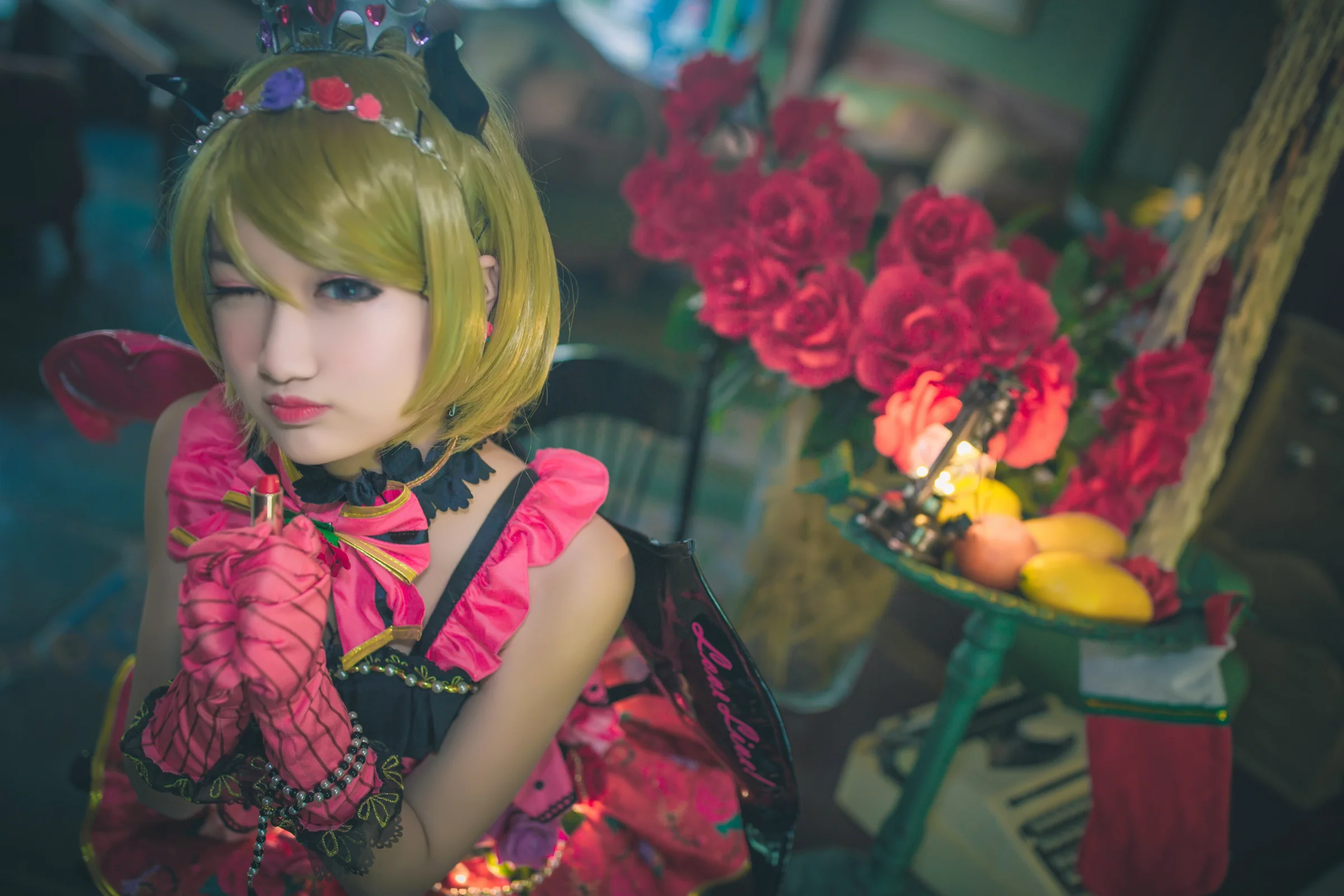 LoveLive花阳小恶魔觉醒COS写真