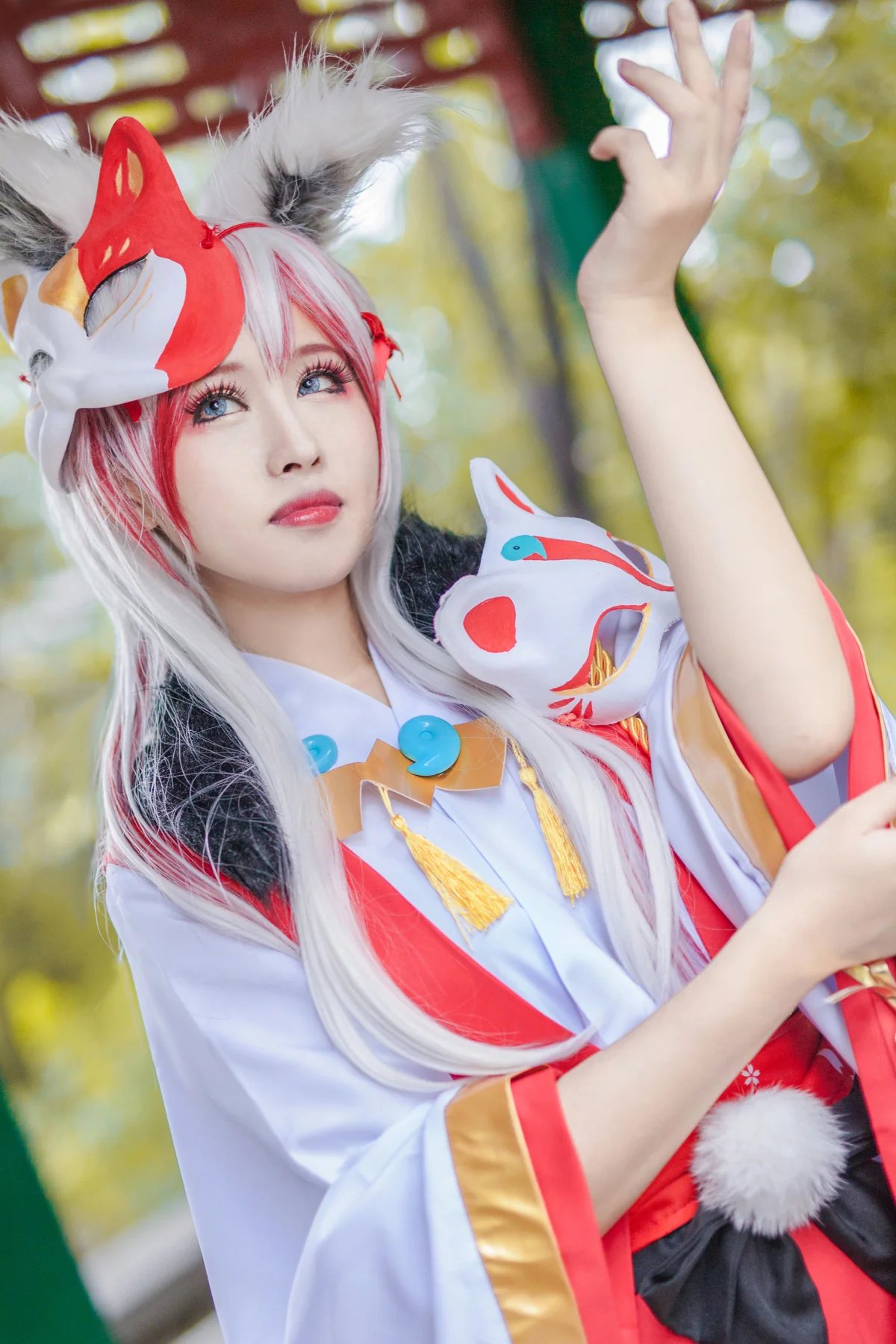 阴阳师手游 妖狐COS写真