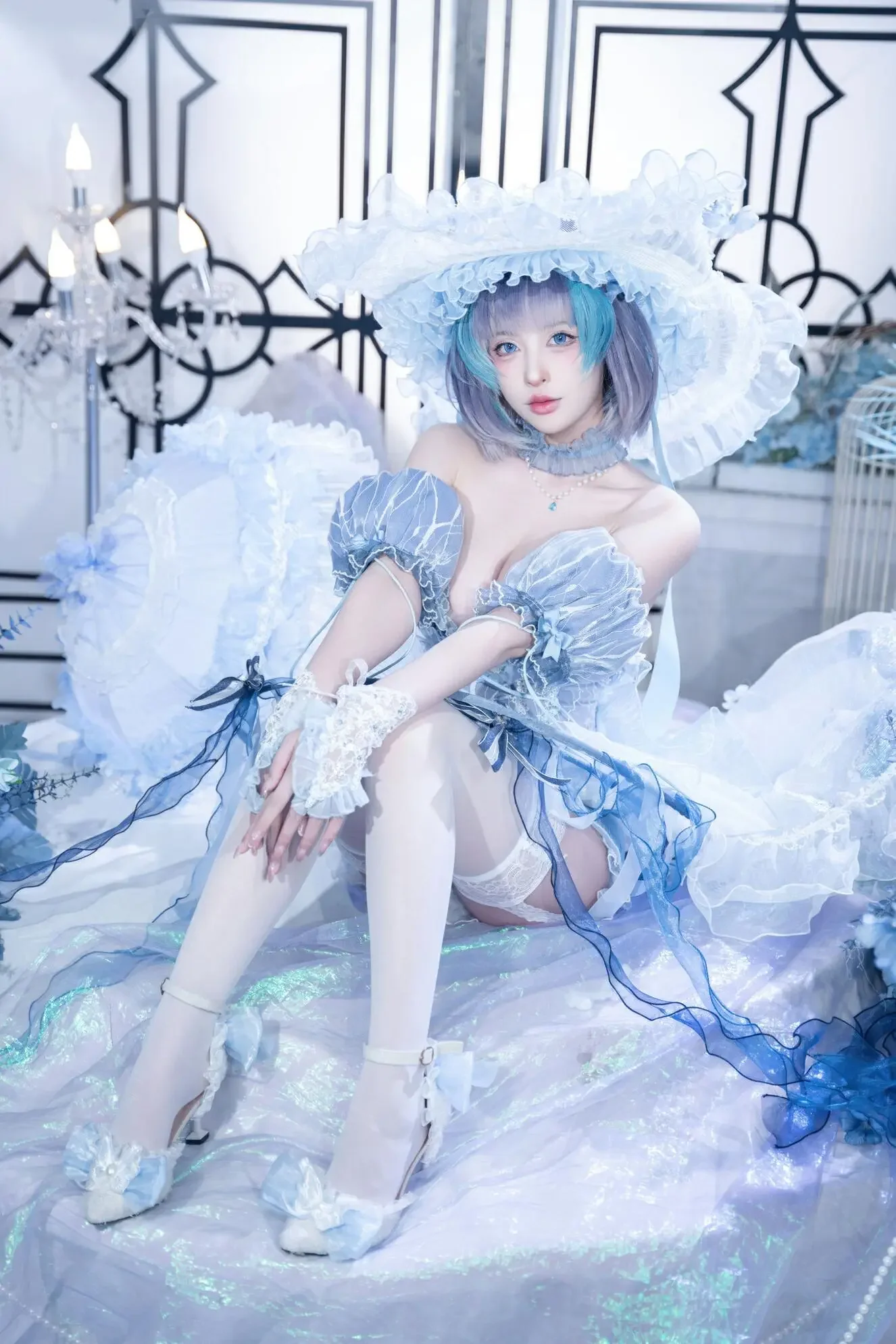 清水由乃 – 碧蓝航线 柴郡废稿礼服｜高清图片集