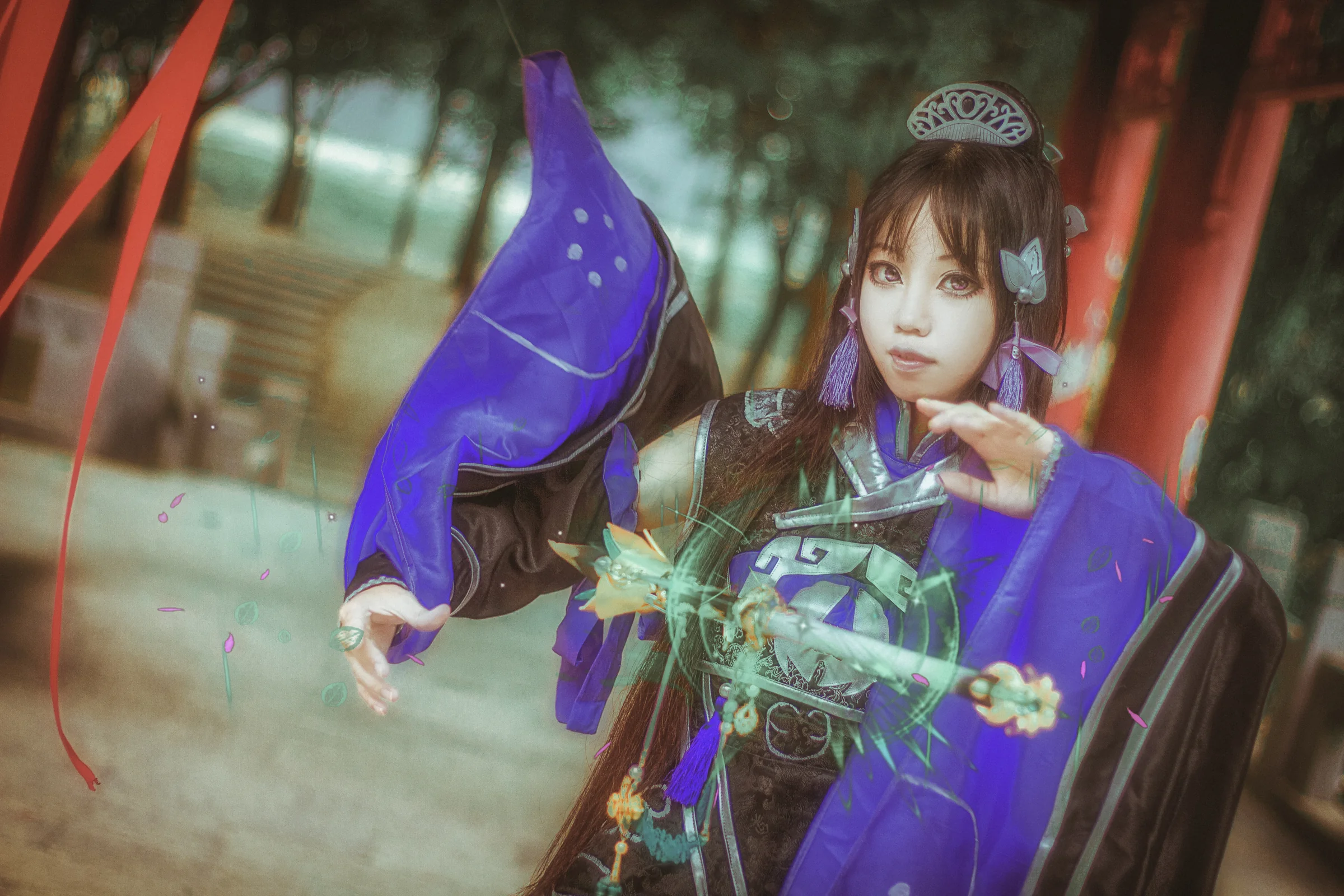 剑网三 破军花萝·日COS写真