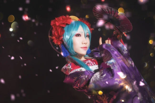 VOCALOID 雨梦楼 miku COS写真