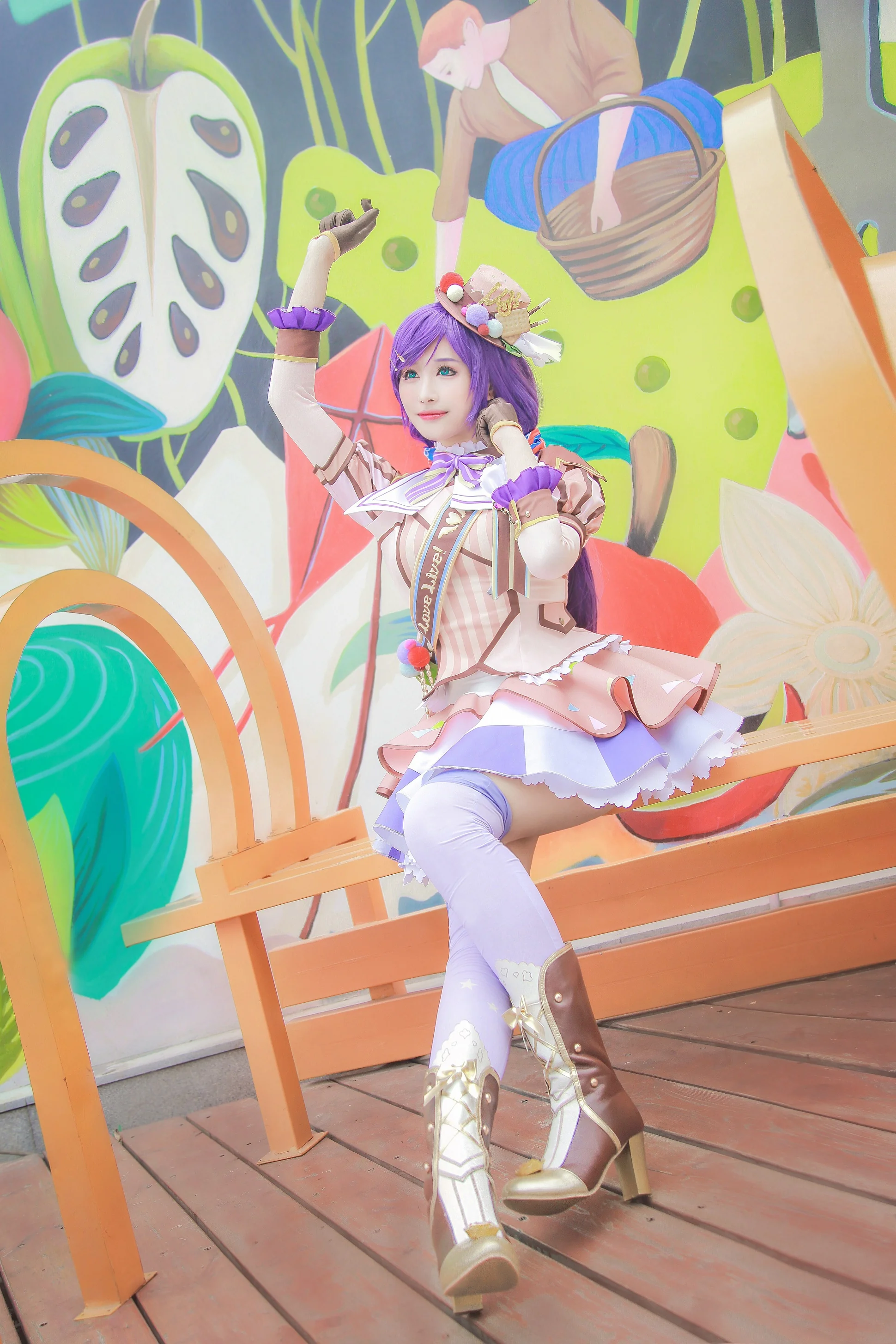 lovelive东条希COS写真，冰淇淋觉醒