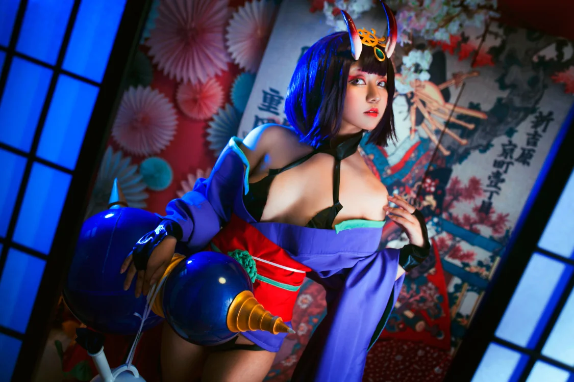 Fate/GrandOrder 酒吞童子COS写真