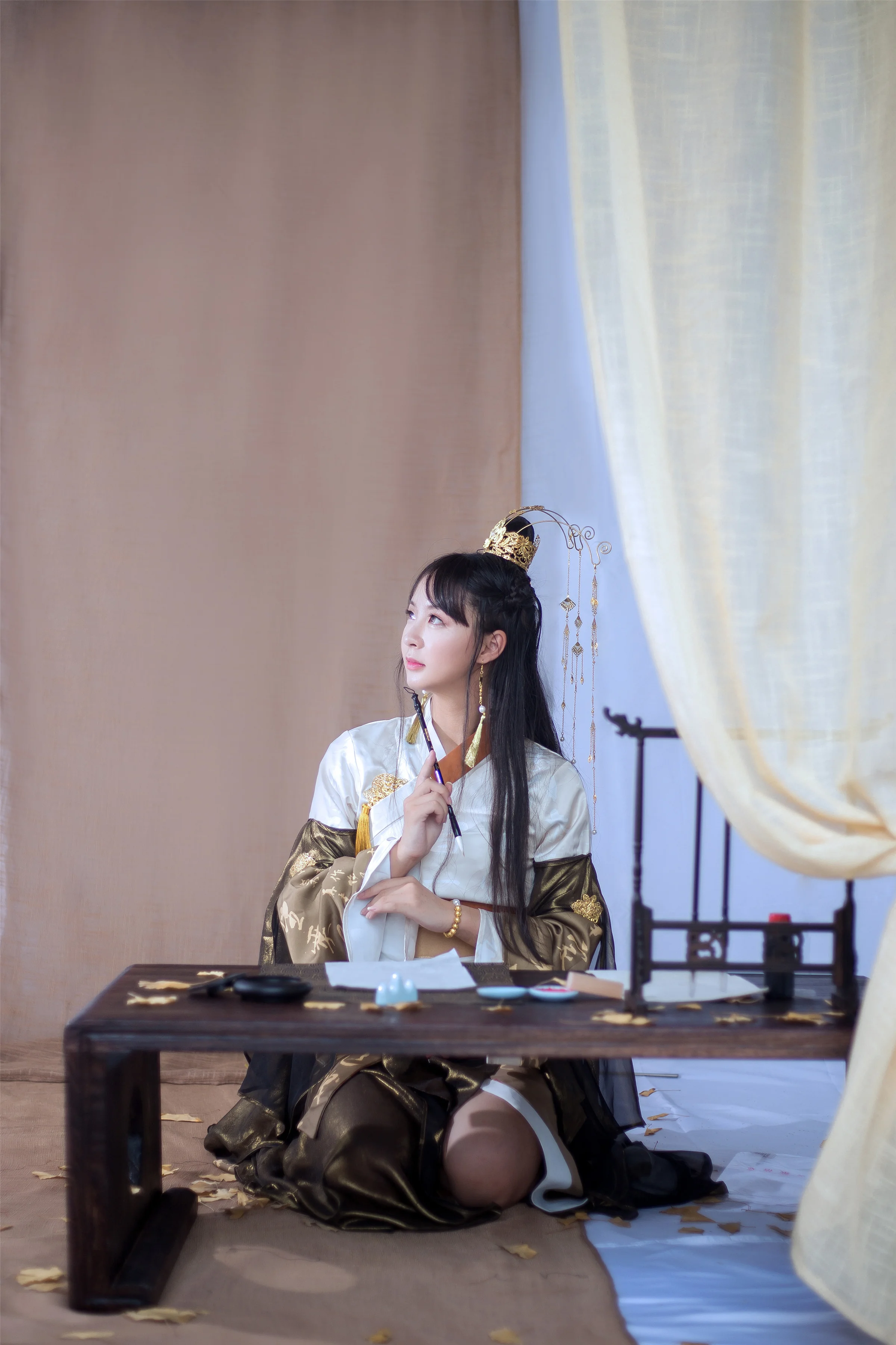 天涯明月刀x故宫联动·方寸·云中三希堂COS写真