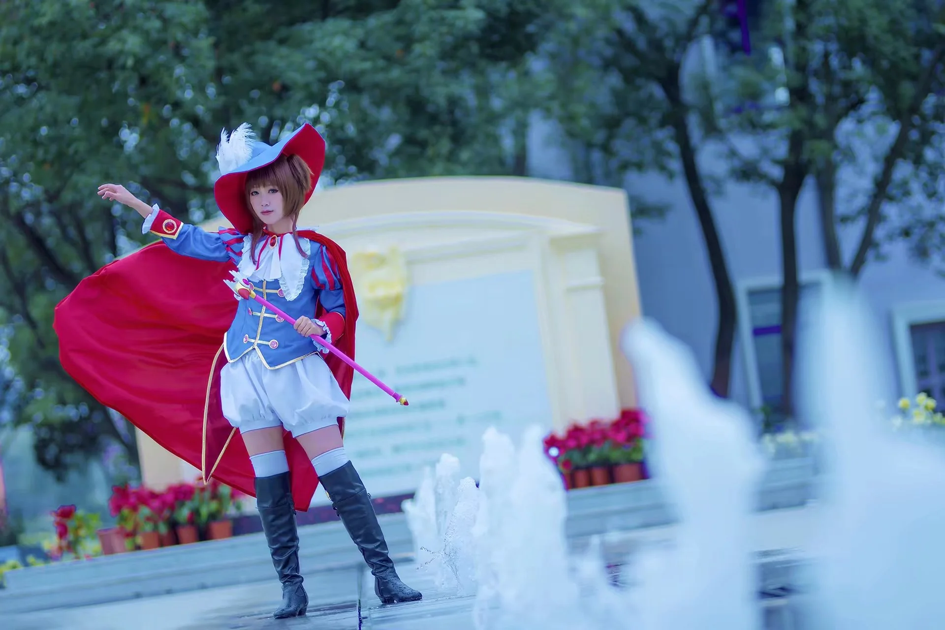 魔卡少女樱COS写真木之本樱