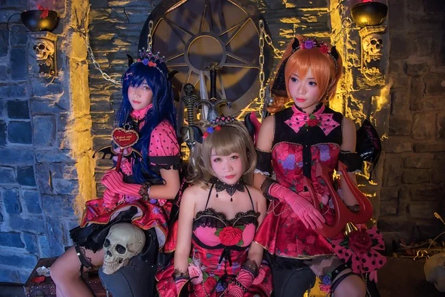 《Evil hide》－小恶魔觉醒全员COS写真