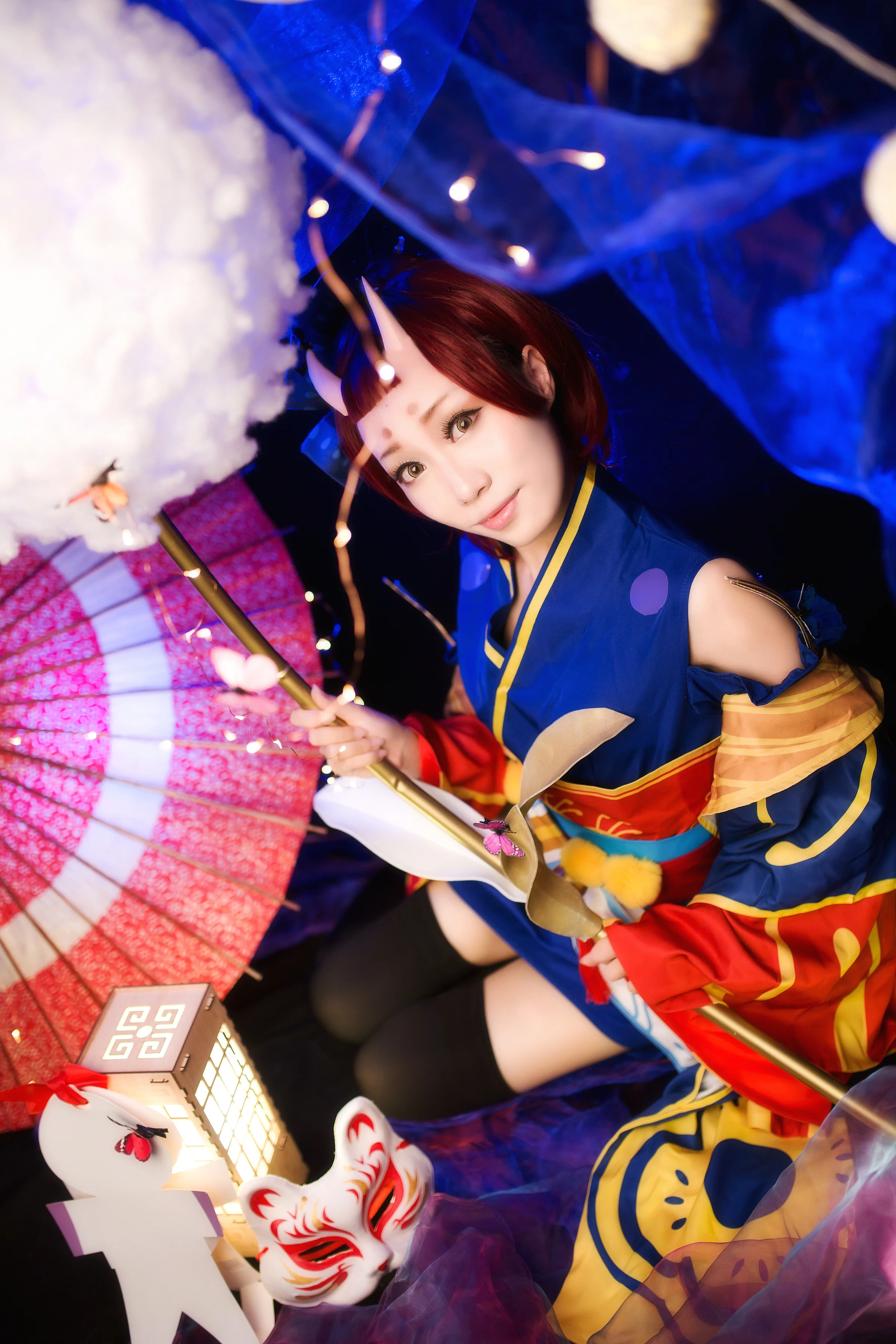 阴阳师 萤草 COS写真 神様、お慈悲を/枯れ木に花咲さか