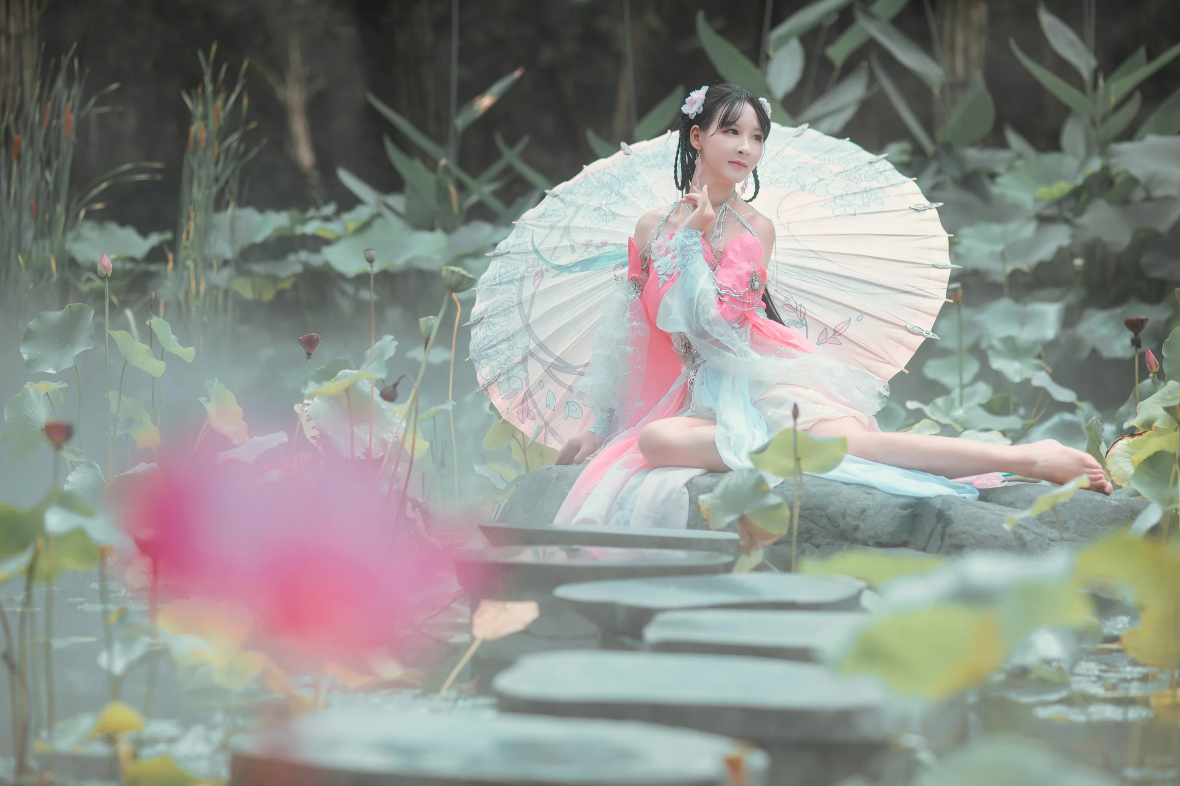 天香·T9·久照花林COS写真 瑶音