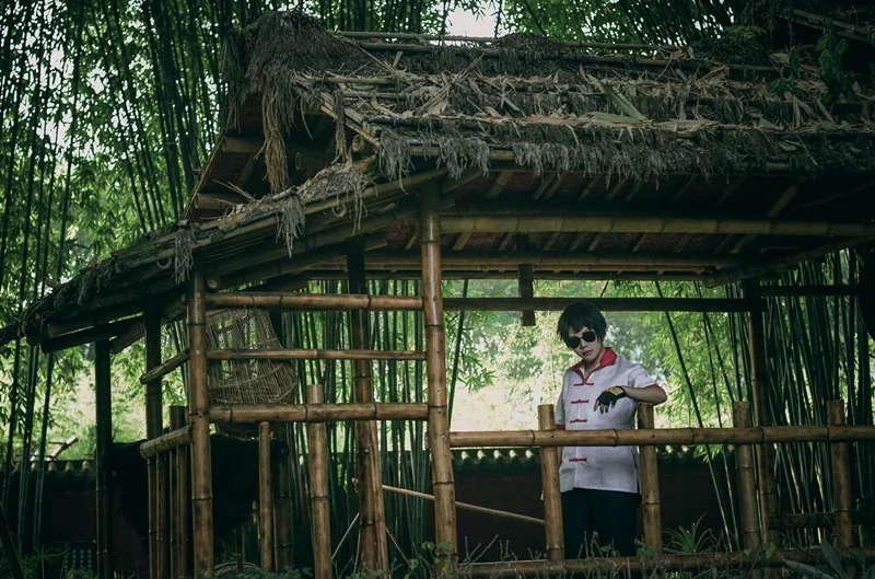 英雄联盟LOL盲僧李青龙的传人COS写真