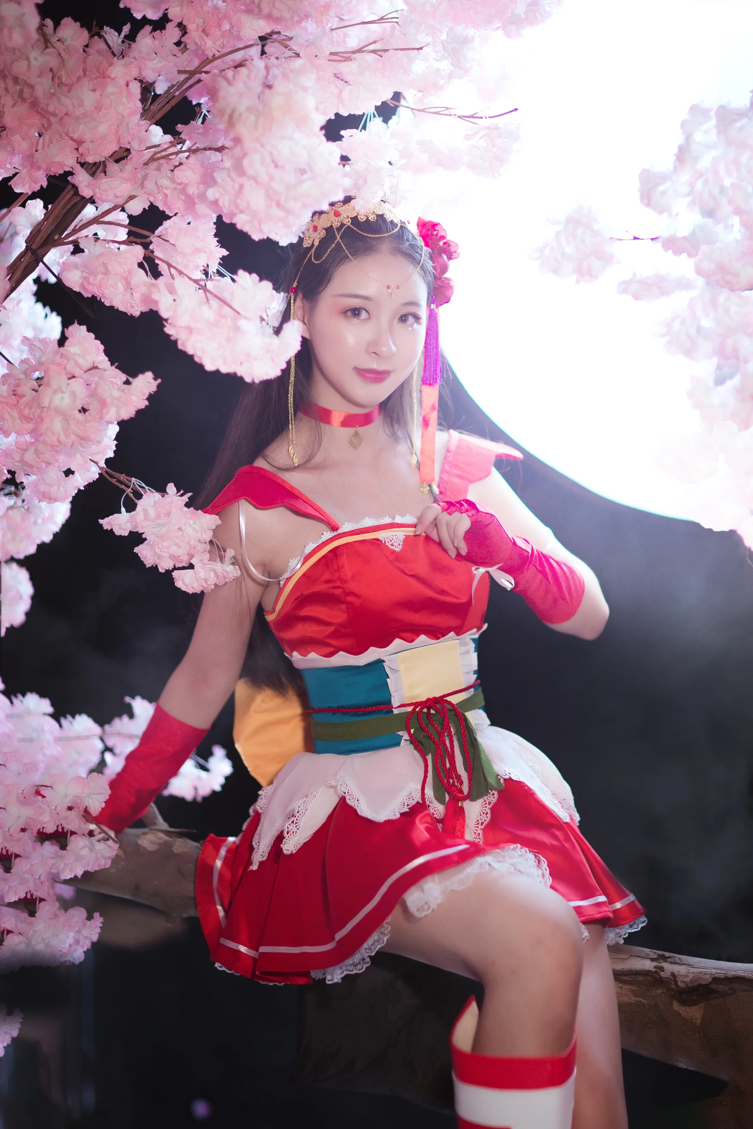 三国杀·小乔·花好月圆COS写真