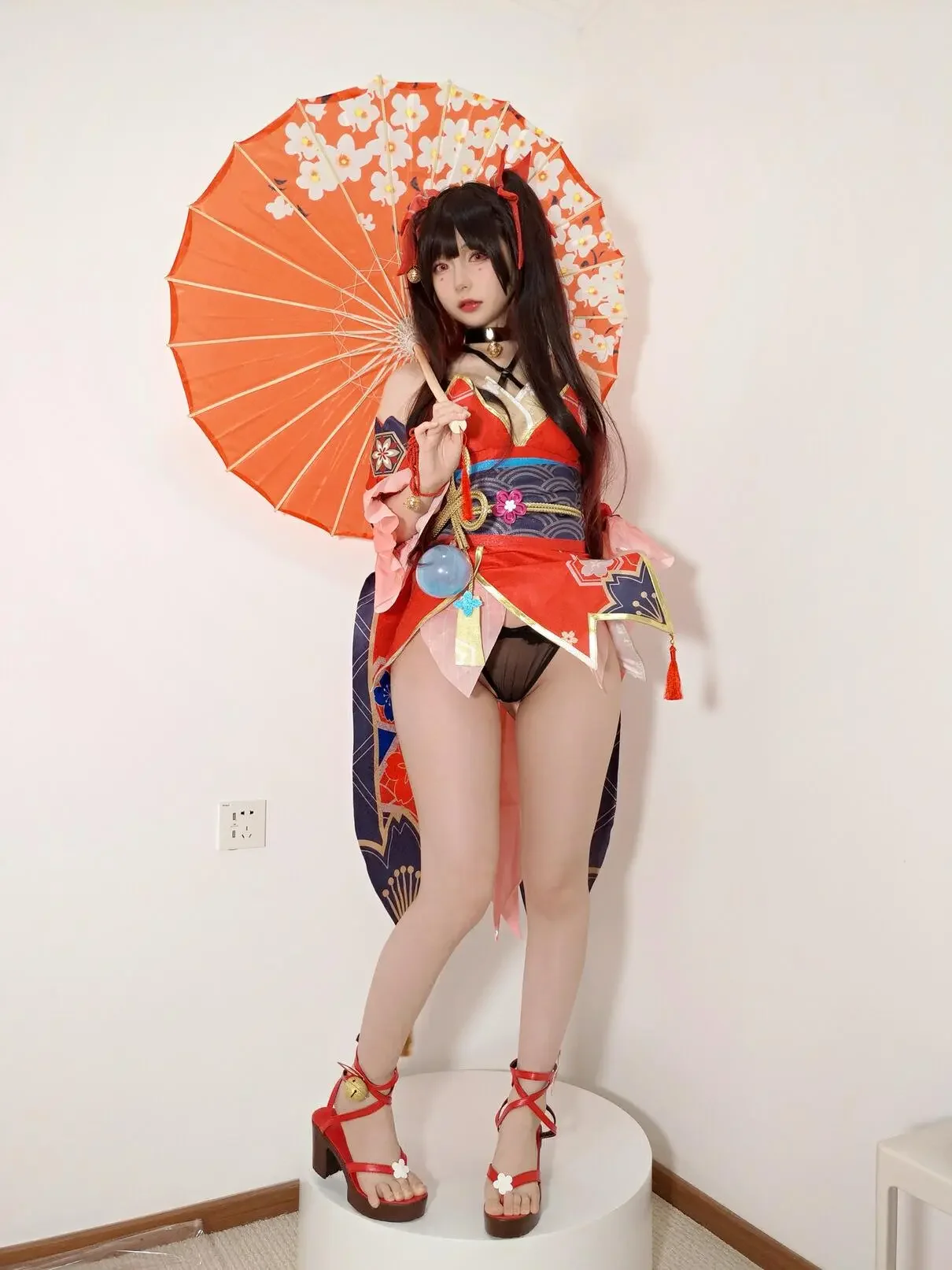 迷之呆梨 – 自撮り写真 花火