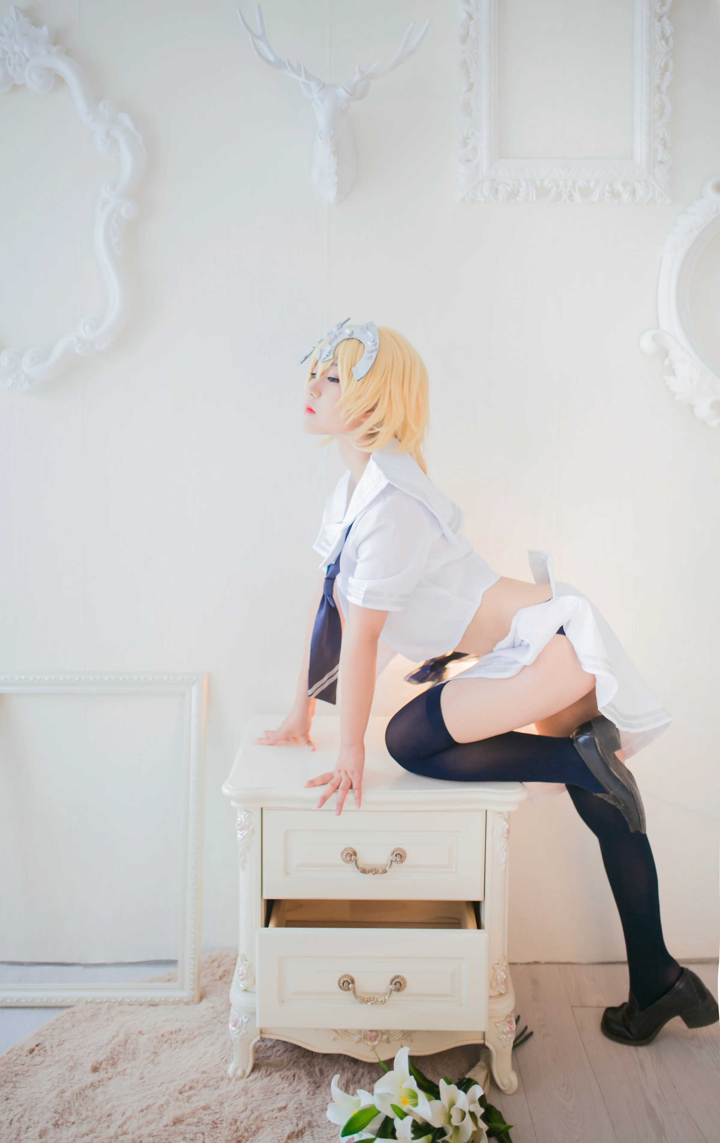 贞德COS写真 圣女与魔女