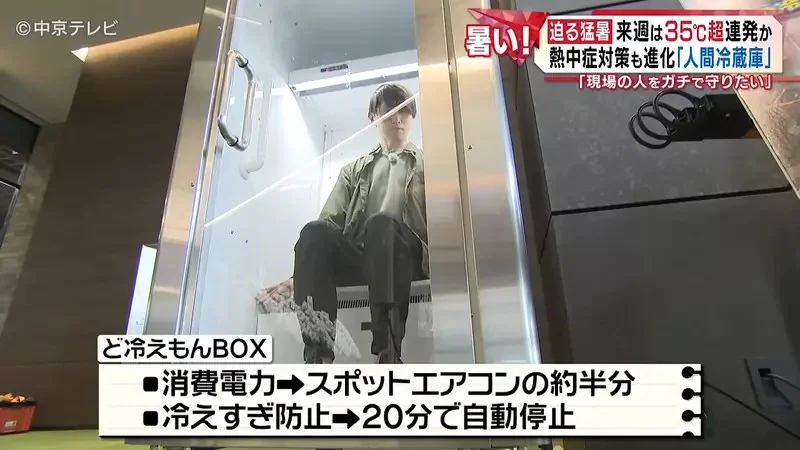 日本廠商推出《人體冰箱》５分鐘就能幫助身體迅速降溫了｜高清图片集