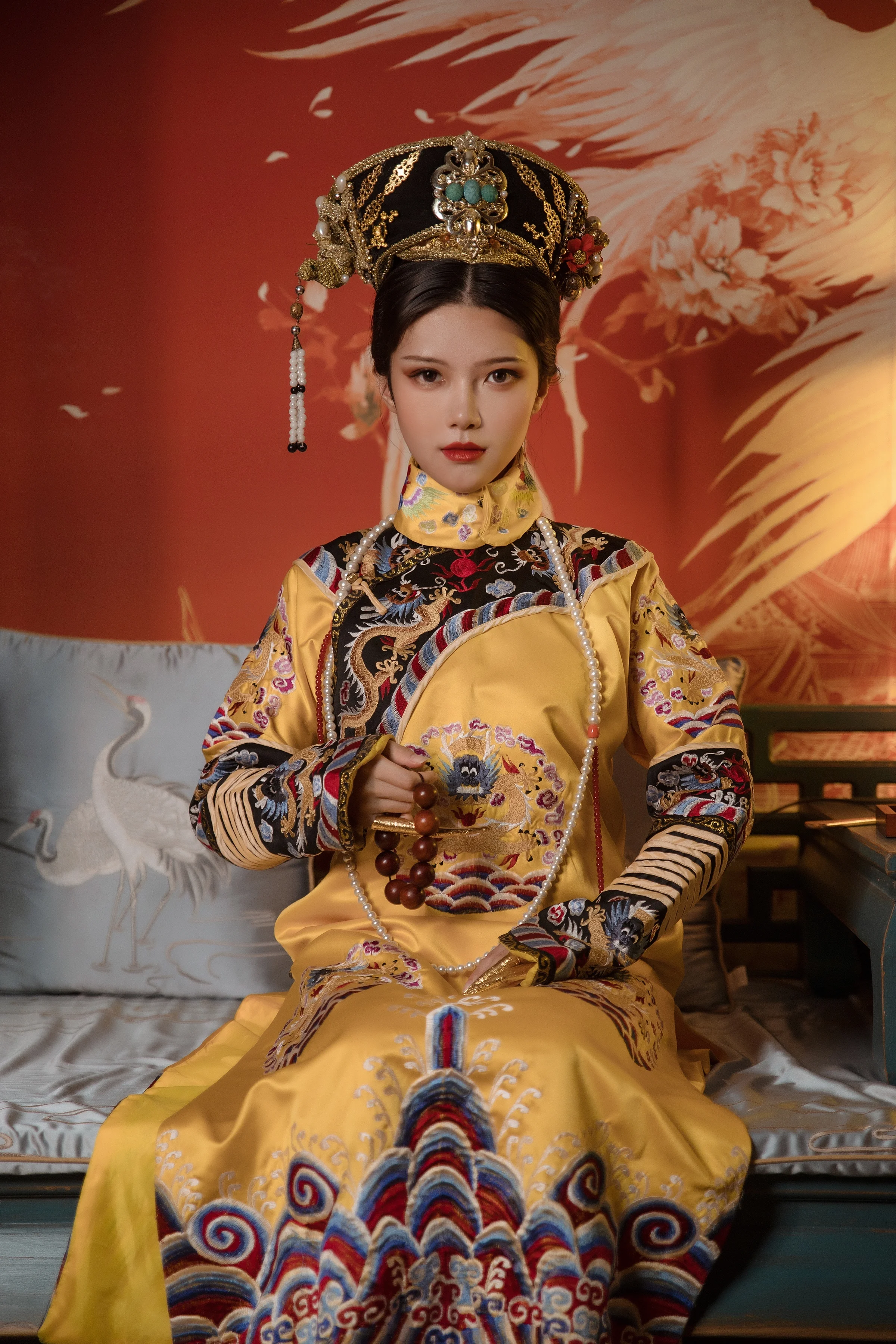 电视剧《甄嬛传》COS写真剧情【第三章·紫禁红墙 熹妃回宫】