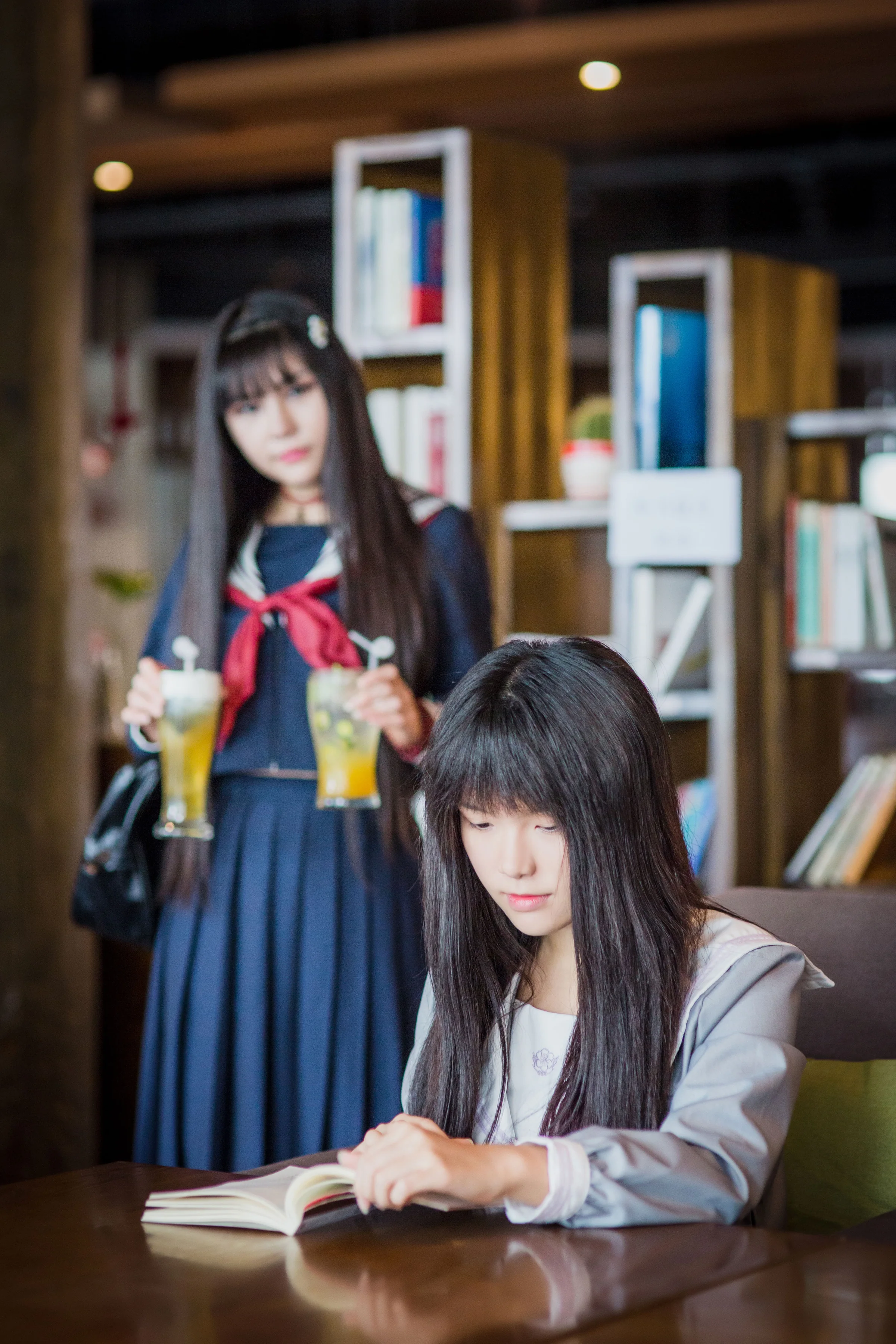 【JK正片】《樱与寒》春篇·初见（百合向）｜高清图片集