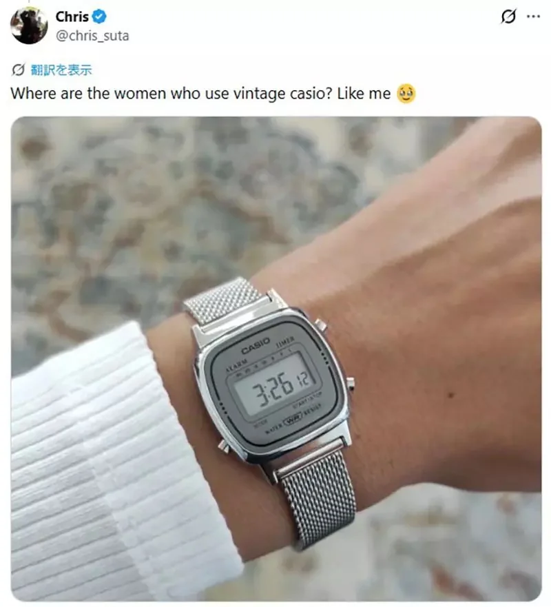 他呼籲放棄Apple Watch改戴《卡西歐手錶》引發世界各國的網友讚賞了｜高清图片集