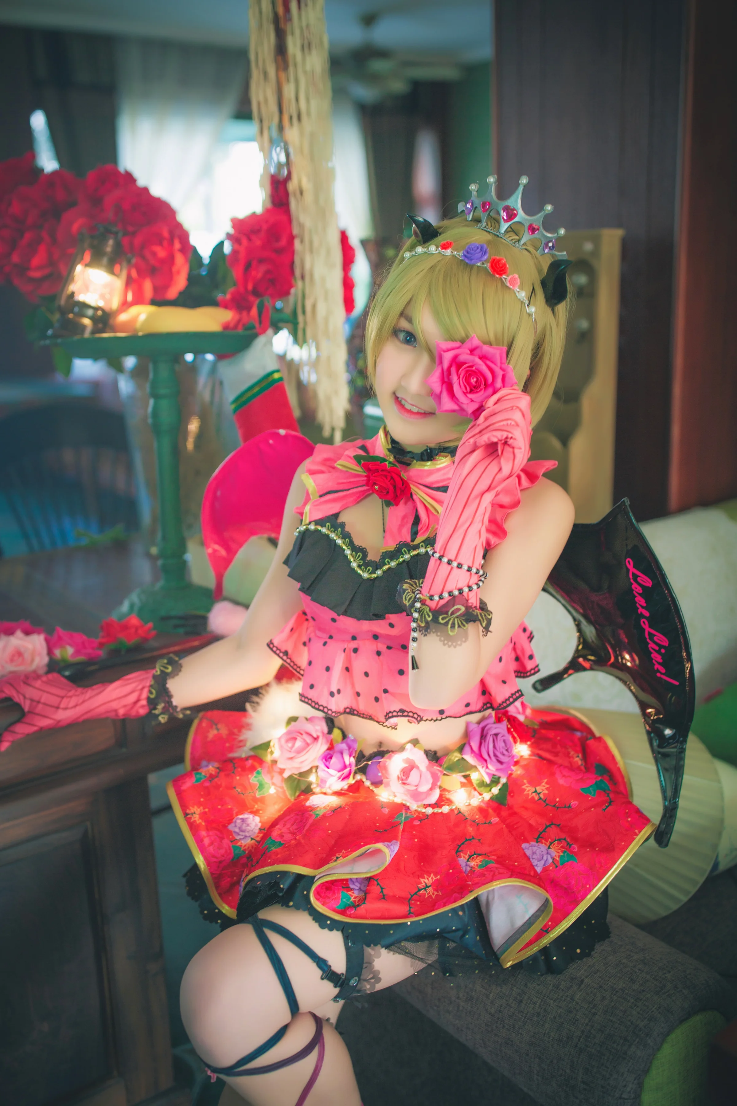 LoveLive花阳小恶魔觉醒COS写真