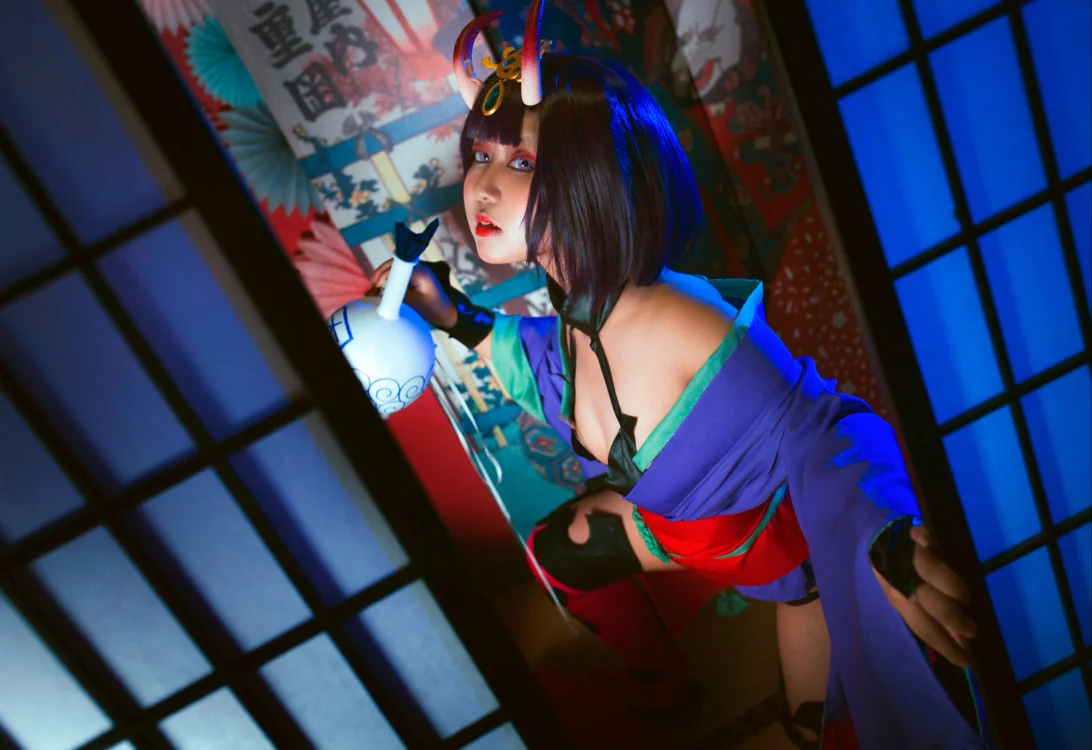 Fate/GrandOrder 酒吞童子COS写真