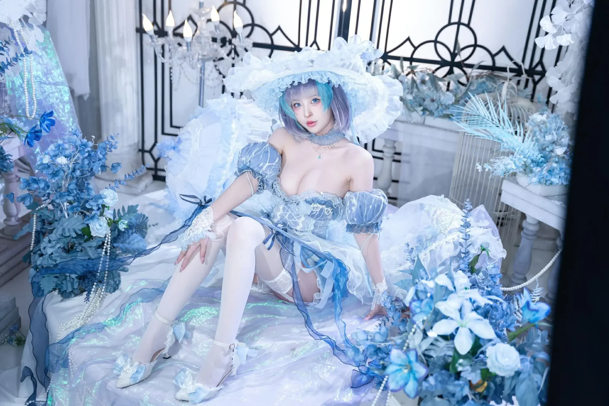 清水由乃 – 碧蓝航线 柴郡废稿礼服｜高清图片集