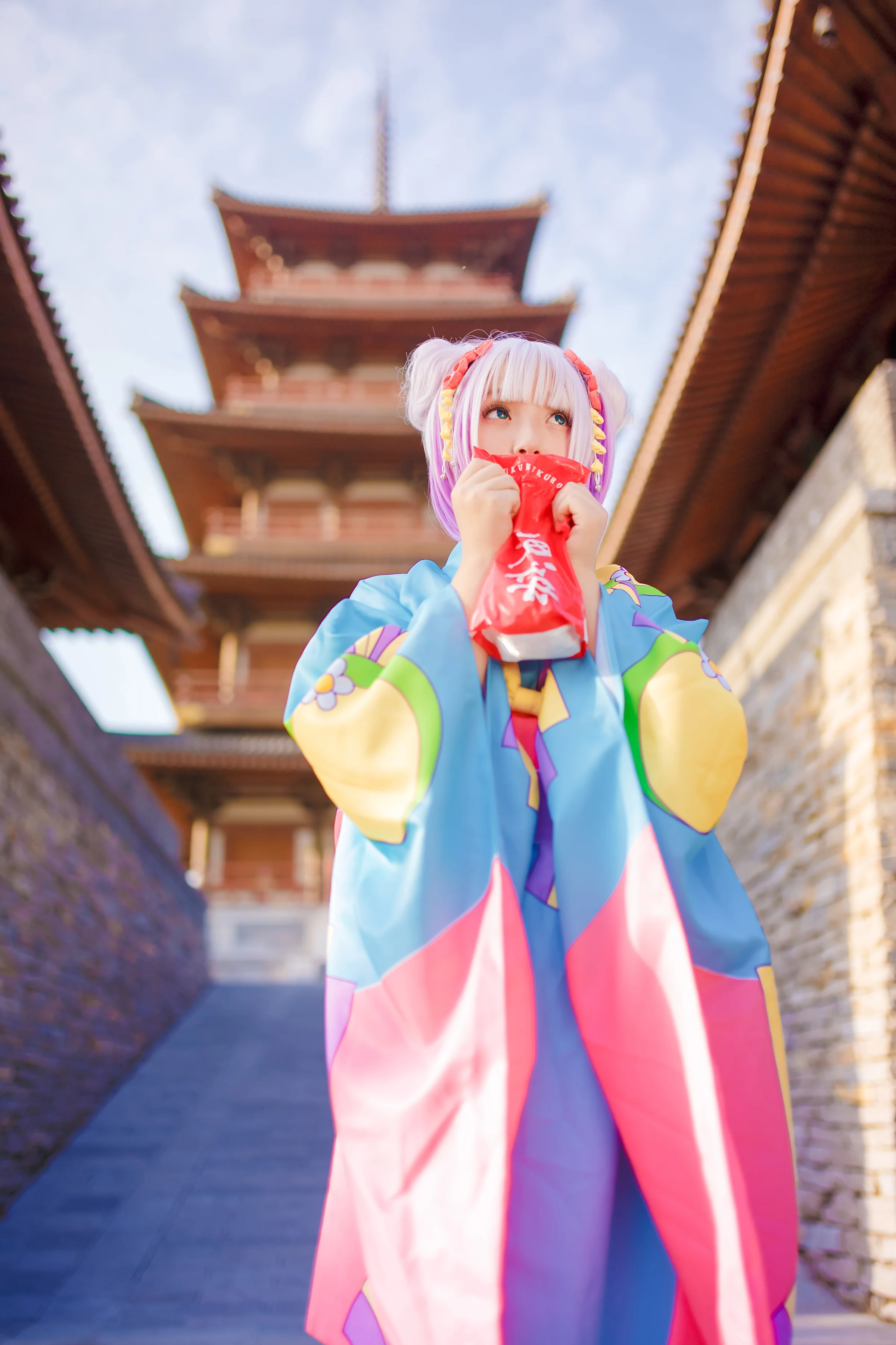 康娜和托尔的和服之旅COS写真