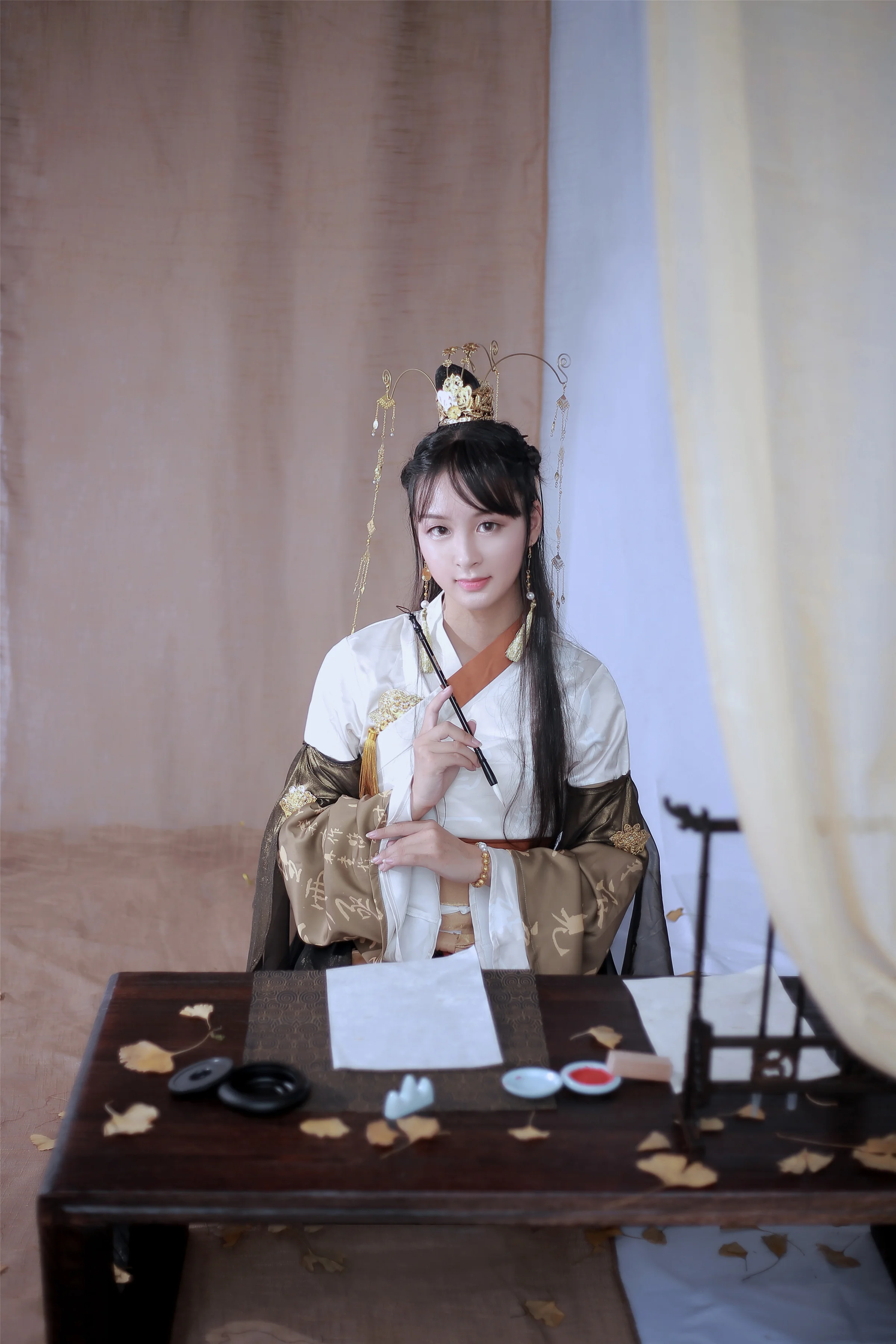 天涯明月刀x故宫联动·方寸·云中三希堂COS写真