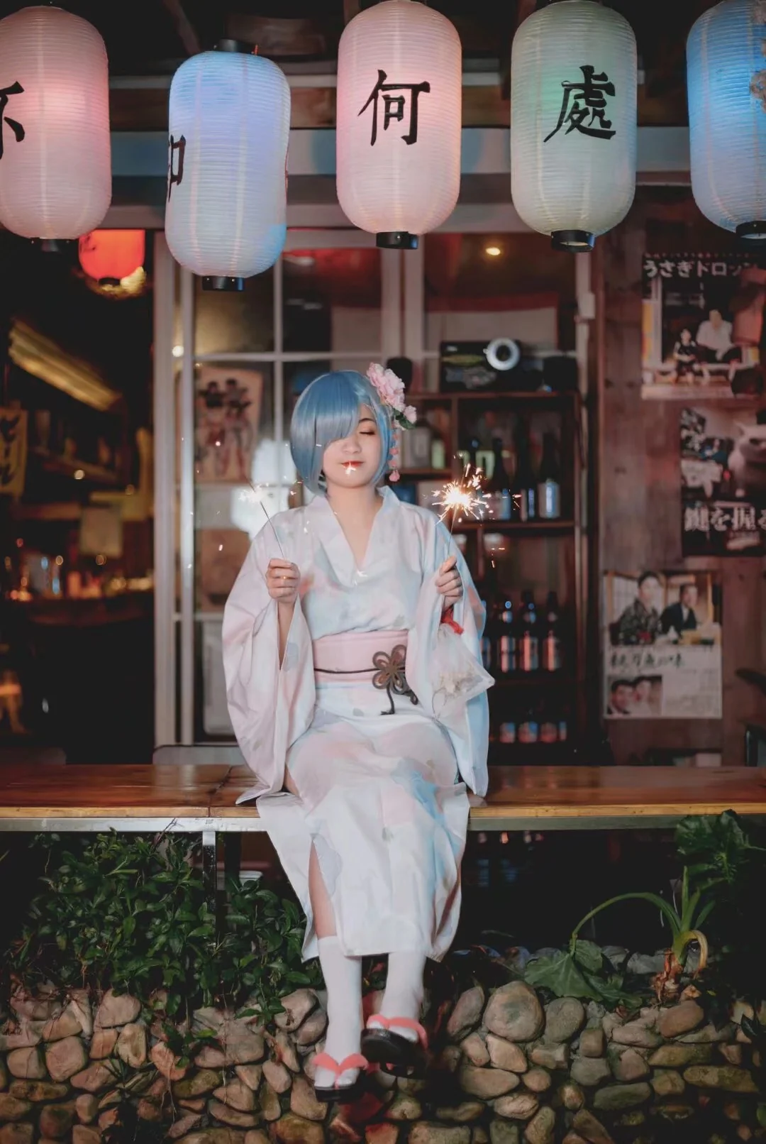 从零开始的异世界生活蕾姆和服浴衣COS写真正片