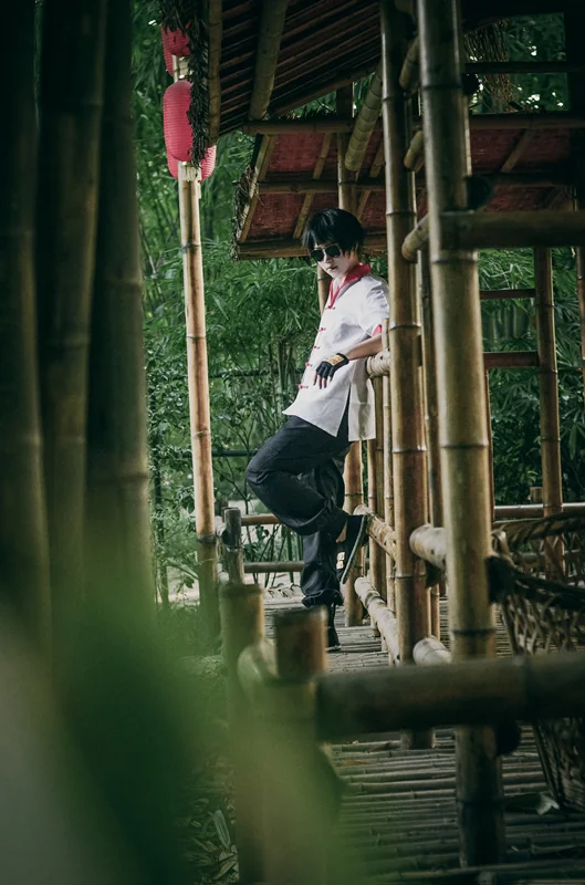 英雄联盟LOL盲僧李青龙的传人COS写真