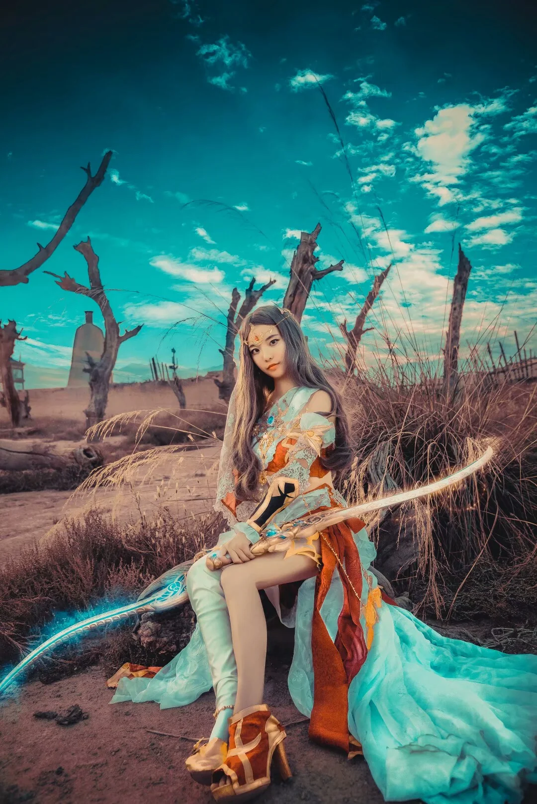 剑网三 朔雪喵姐COS写真