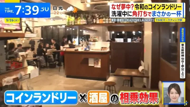 日本興起《進化型自助洗衣店》解決等待時間就能抓住客人的心｜高清图片集