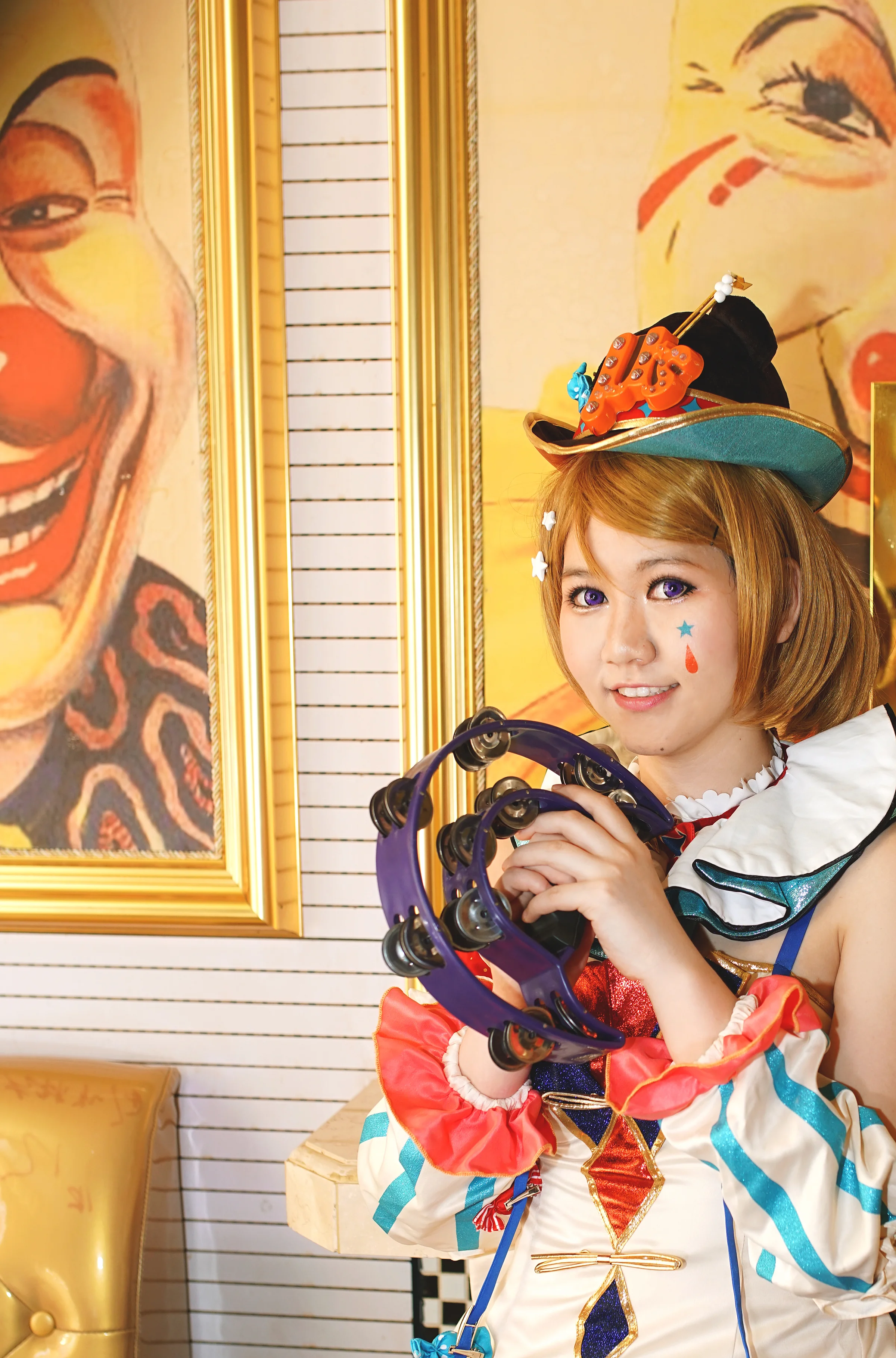 Lovelive！小泉花阳马戏团觉醒COS写真