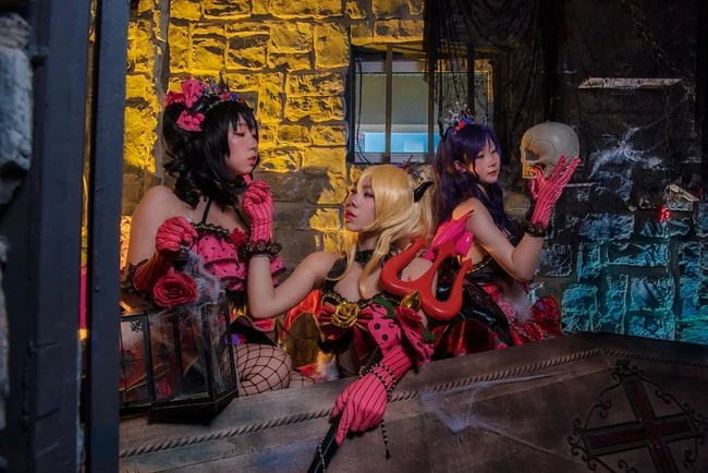 《Evil hide》－小恶魔觉醒全员COS写真