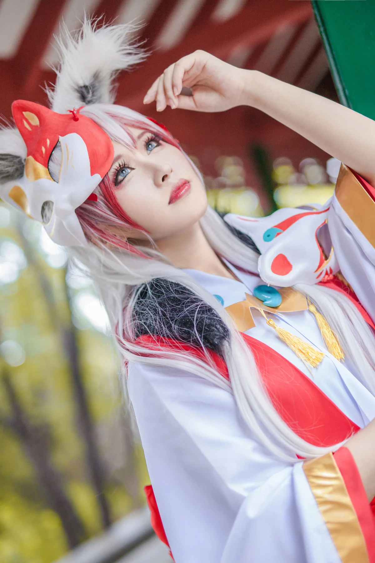阴阳师手游 妖狐COS写真