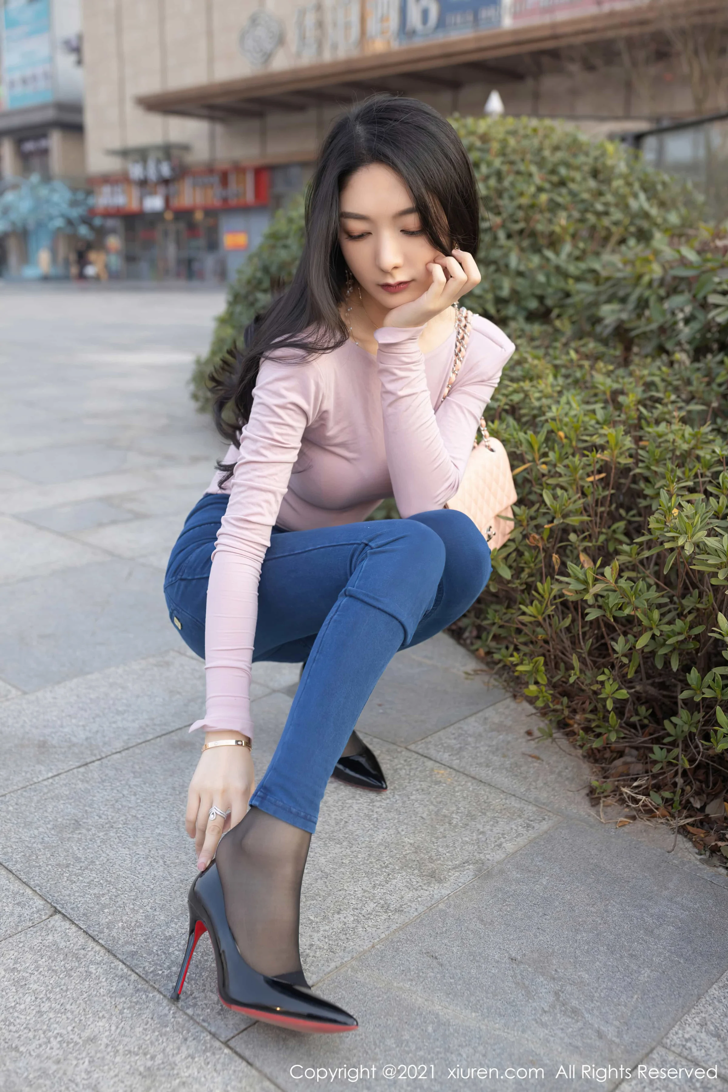 [秀人网]美媛馆 2021-03-22 Vol.3227 Angela00 小热巴｜高清图片集