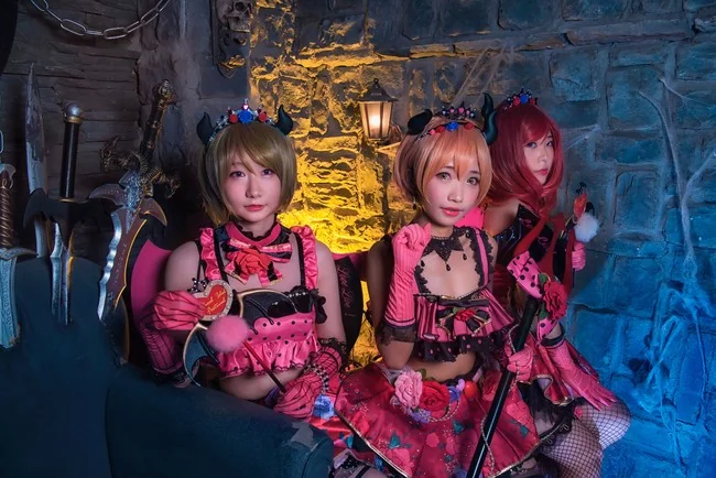 《Evil hide》－小恶魔觉醒全员COS写真