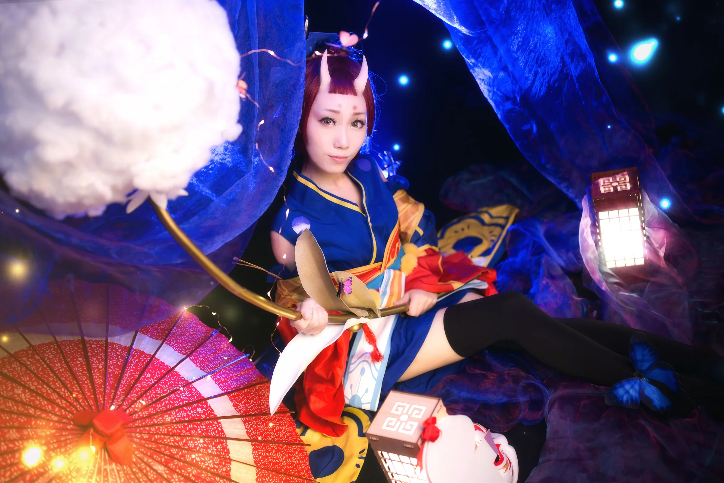 阴阳师 萤草 COS写真 神様、お慈悲を/枯れ木に花咲さか
