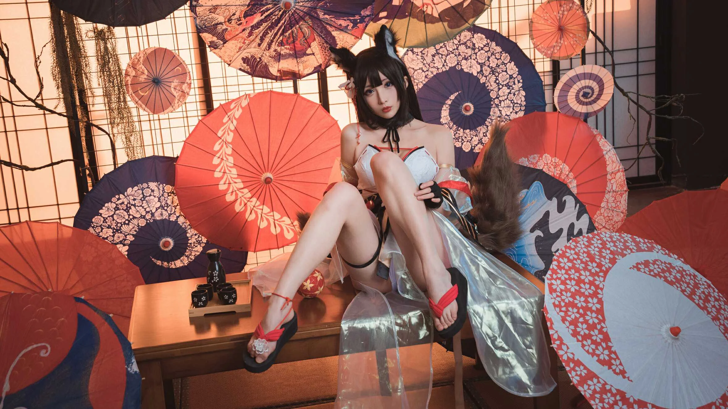 rioko凉凉子 – Azurlane Amagi｜高清图片集