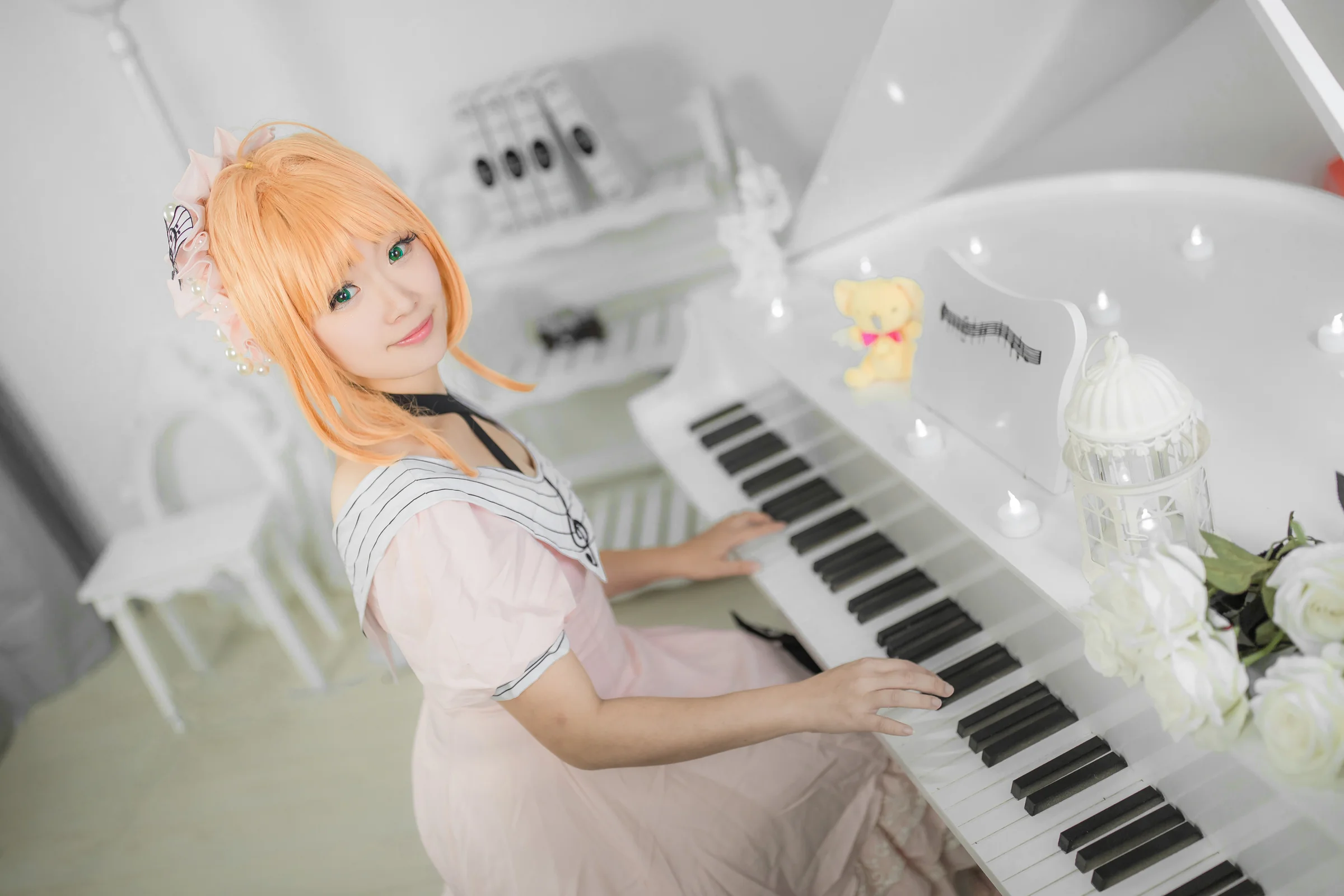 魔卡少女樱木之本樱COS写真，小樱赛高！