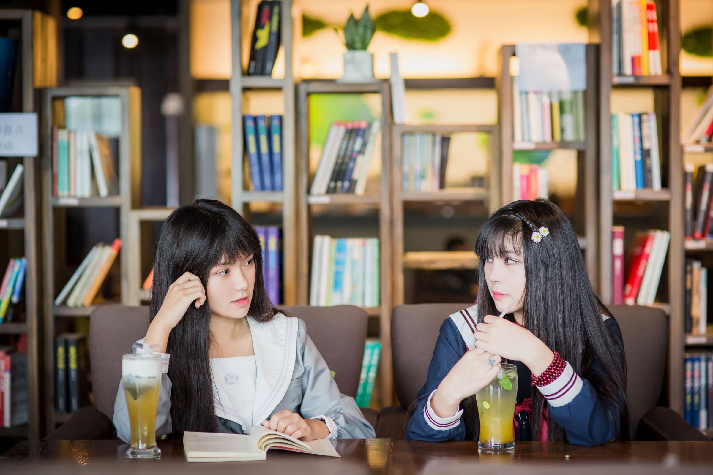 【JK正片】《樱与寒》春篇·初见（百合向）｜高清图片集