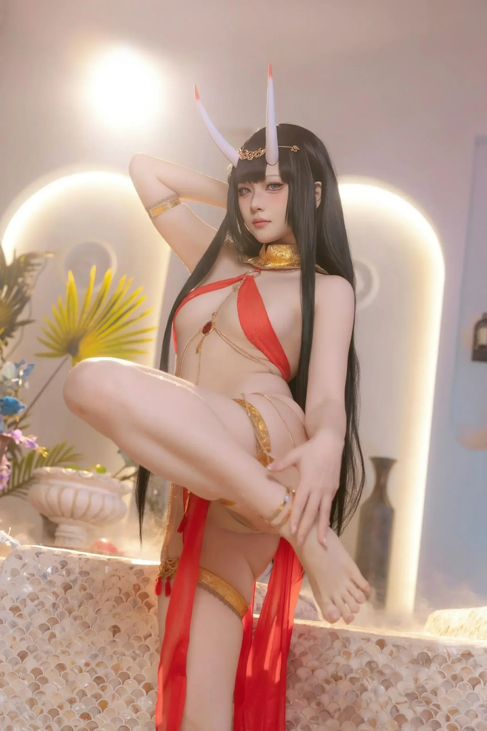 屿鱼 – 碧蓝航线 能代 赤纱浴影｜高清图片集