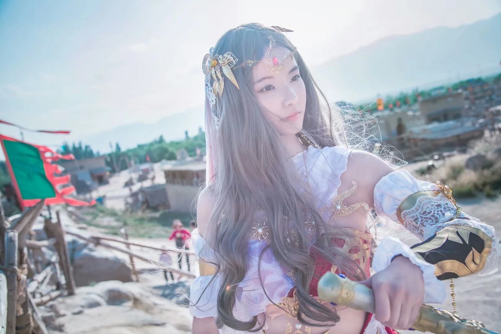 剑网三 朔雪喵姐COS写真