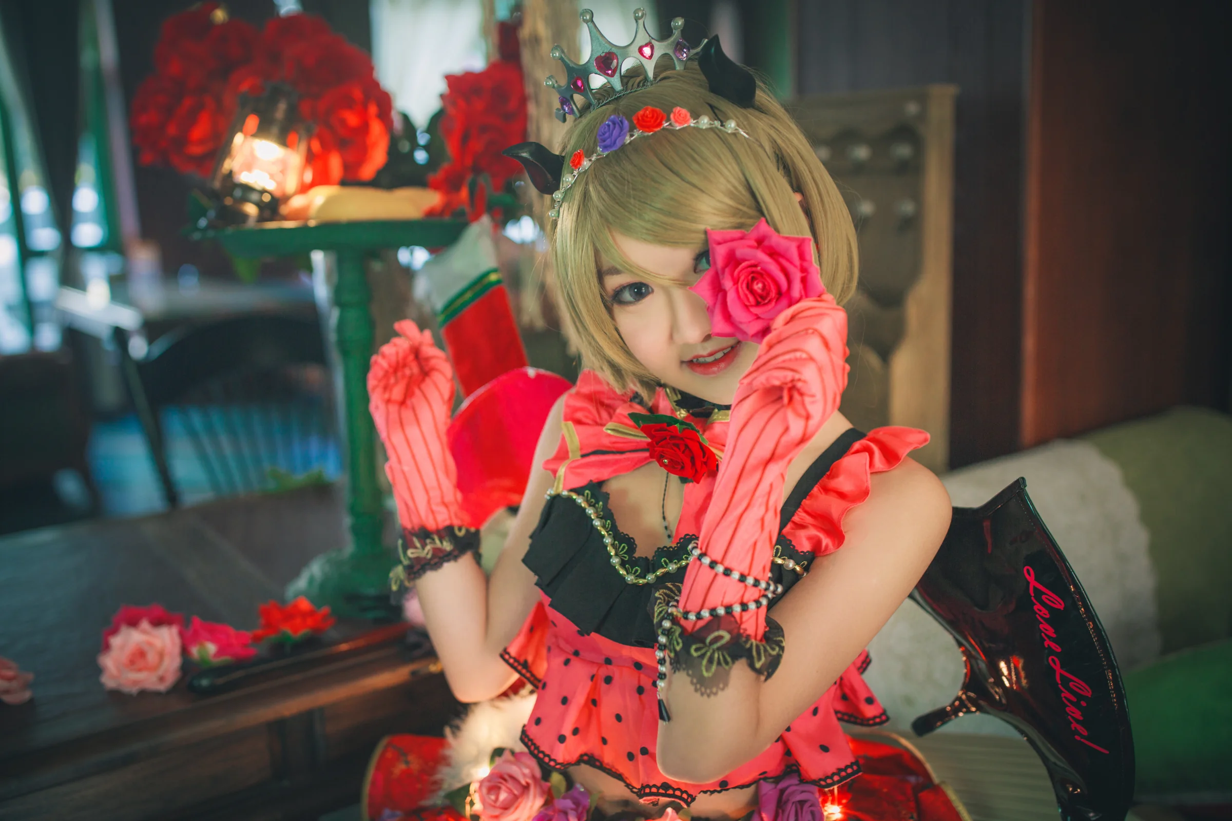 LoveLive花阳小恶魔觉醒COS写真