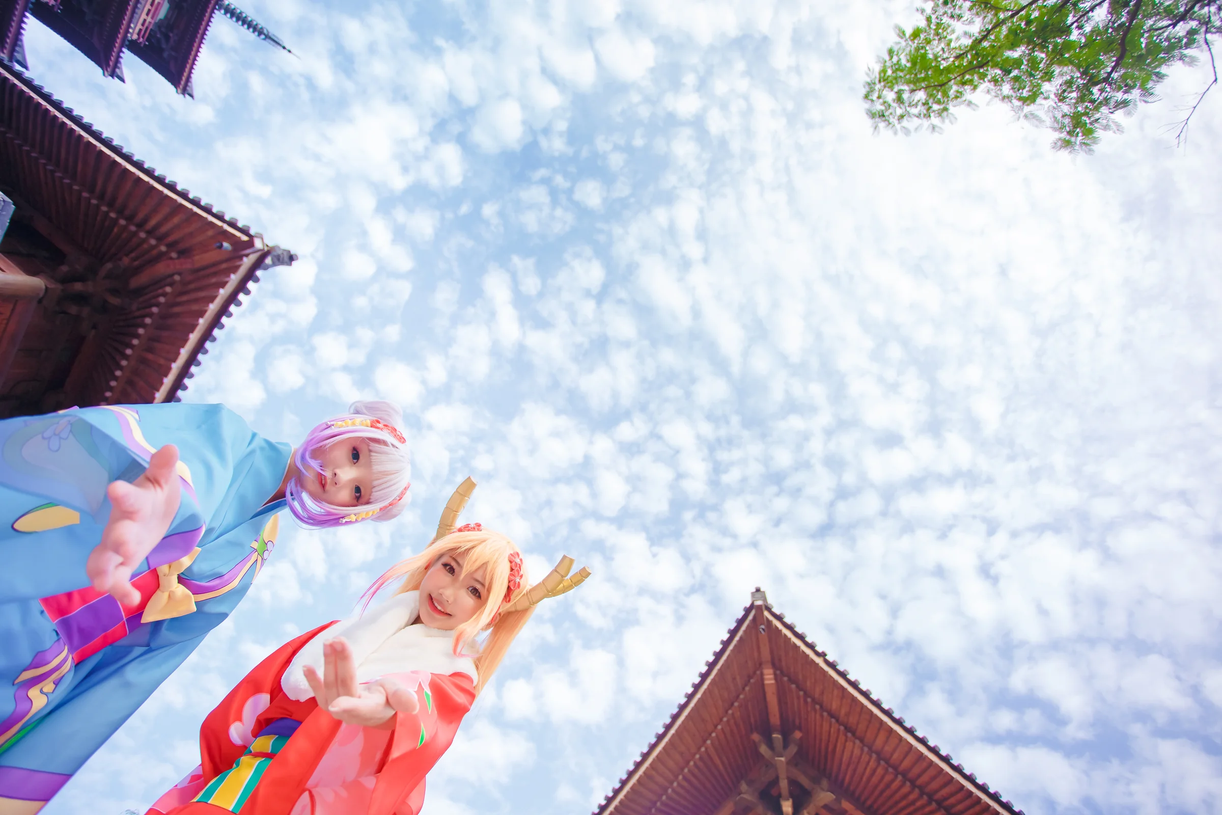 康娜和托尔的和服之旅COS写真